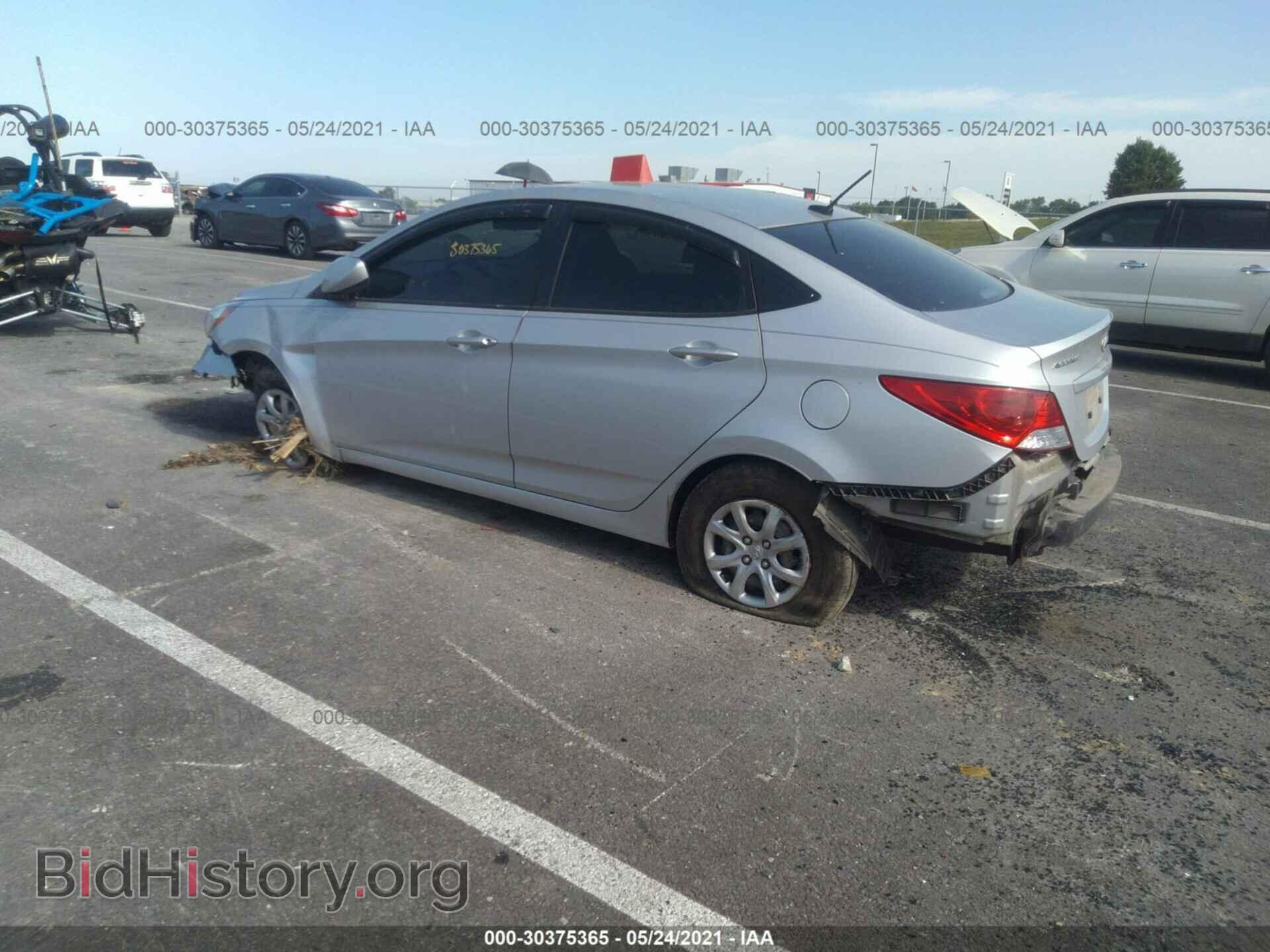 2013 HYUNDAI ACCENT - VIN: KMHCT4AE0DU336263 - Фото 3