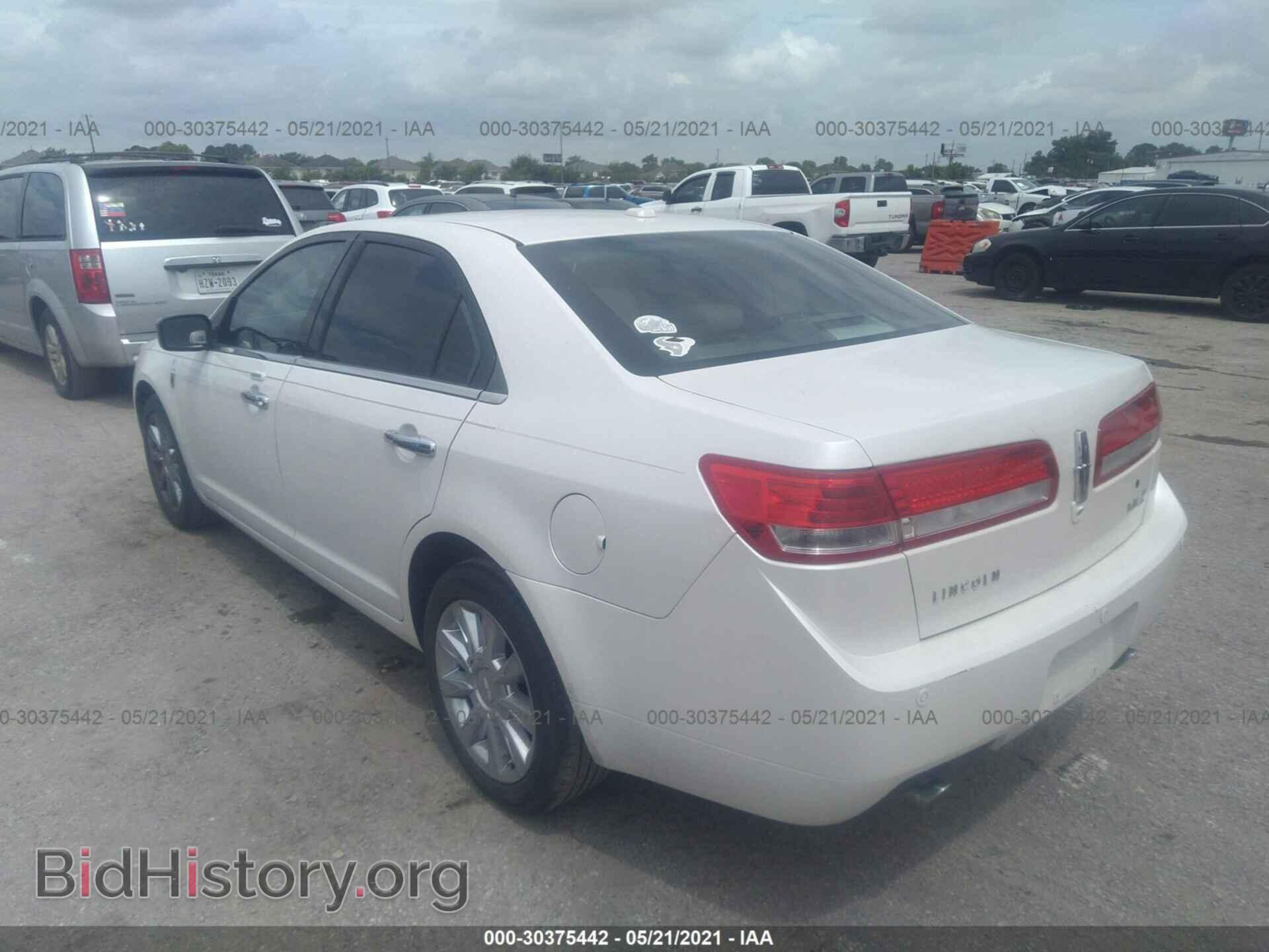 2012 LINCOLN MKZ - VIN: 3LNHL2GC0CR824926 - Фото 3