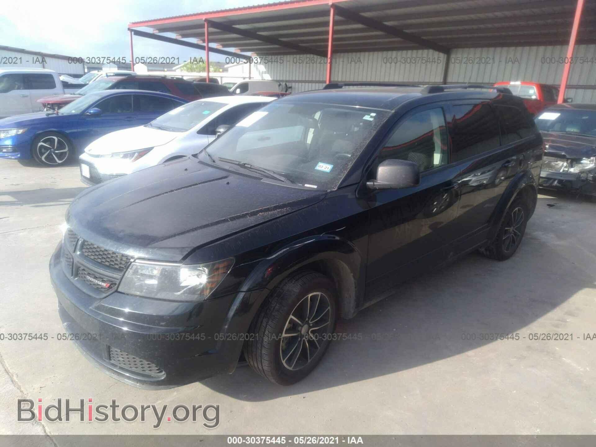 2017 DODGE JOURNEY - VIN: 3C4PDCAB4HT634124 - Фото 2