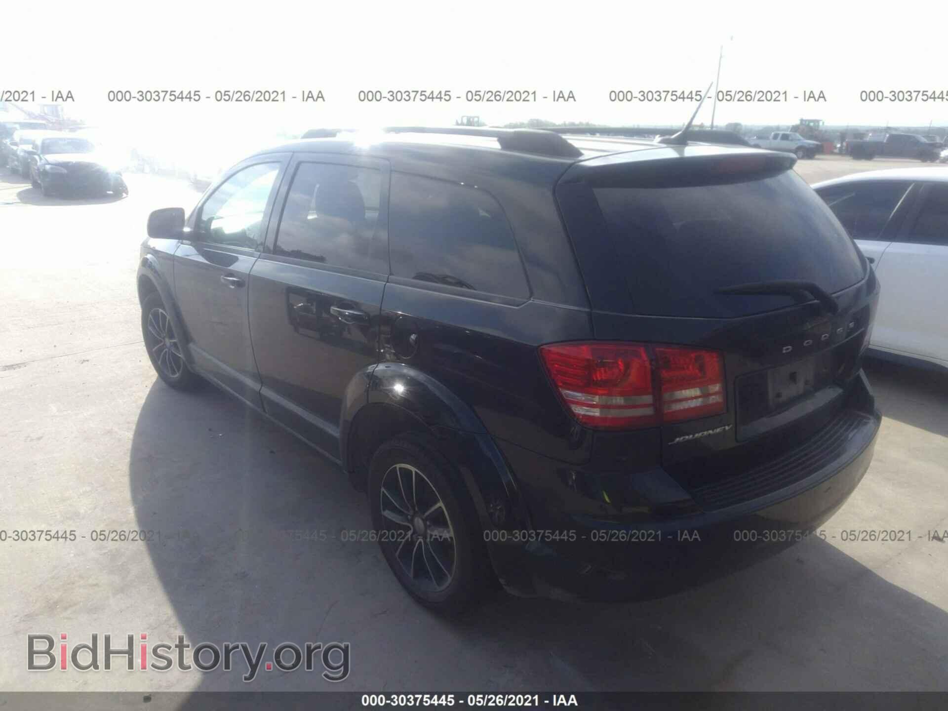 2017 DODGE JOURNEY - VIN: 3C4PDCAB4HT634124 - Фото 3
