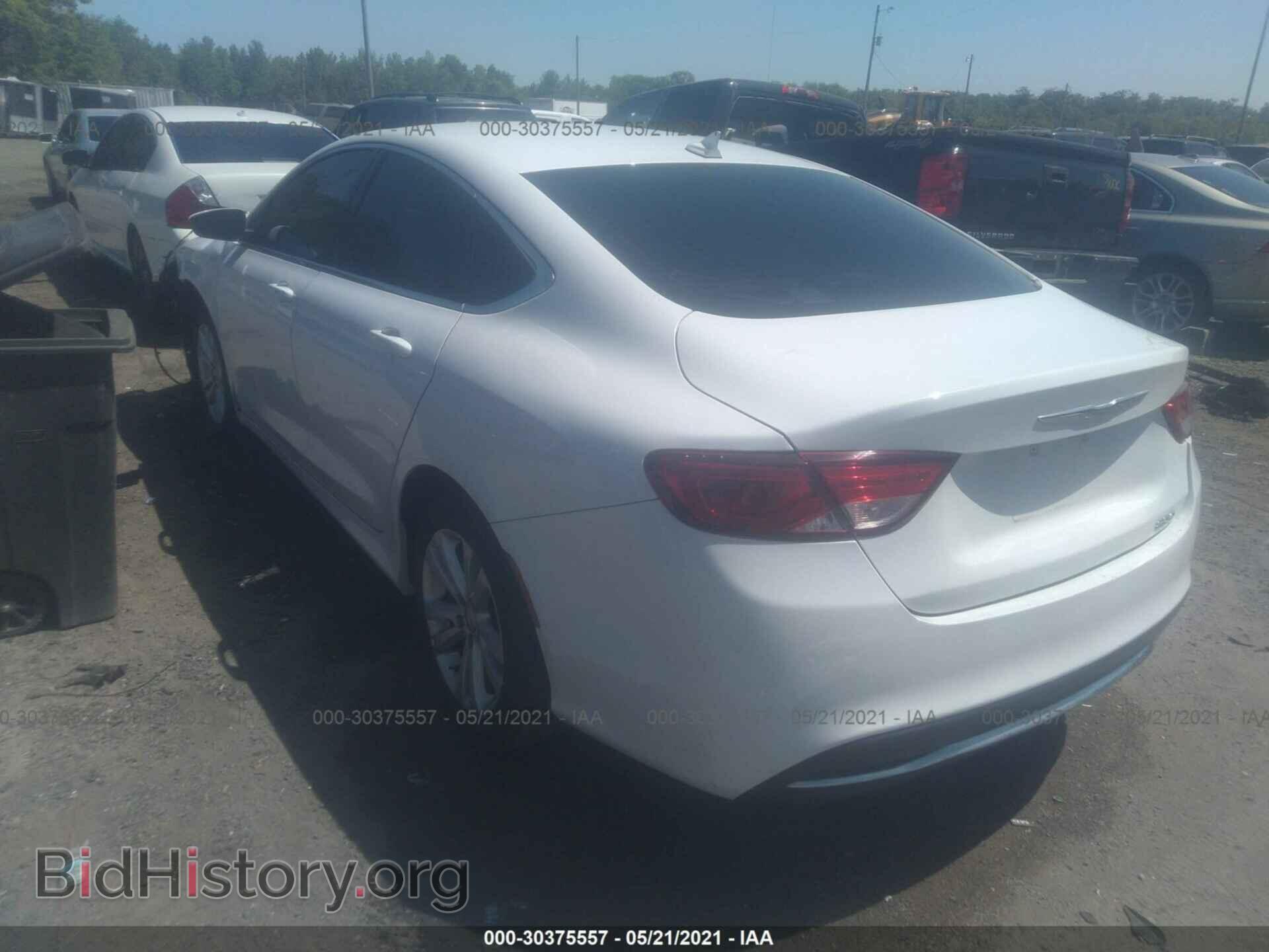 2016 CHRYSLER 200 - VIN: 1C3CCCAB7GN191858 - Фото 3