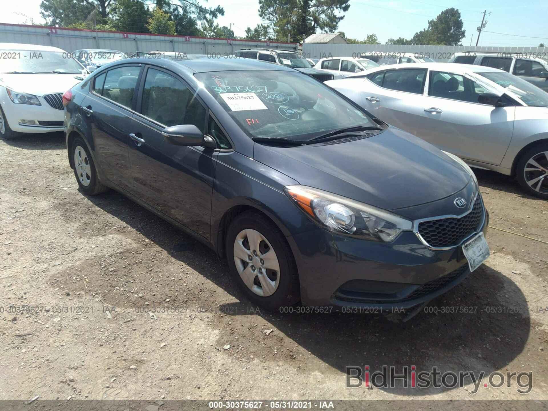 Photo KNAFX4A67G5526863 - KIA FORTE 2016