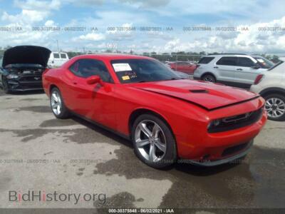 2016 Dodge CHALLENGER SXT, red — VIN 2C3CDZAG2GH108213, IAAI