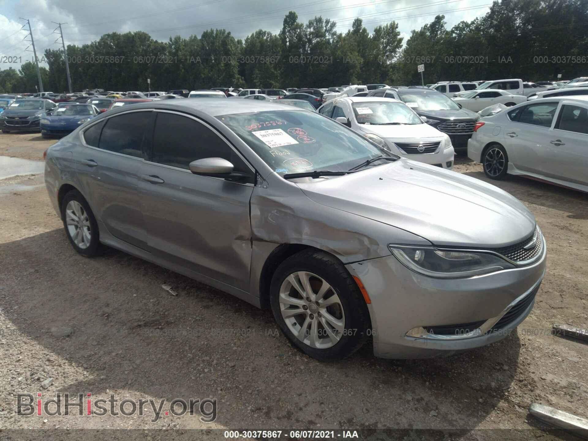 Фотография 1C3CCCAB0FN503792 - CHRYSLER 200 2015