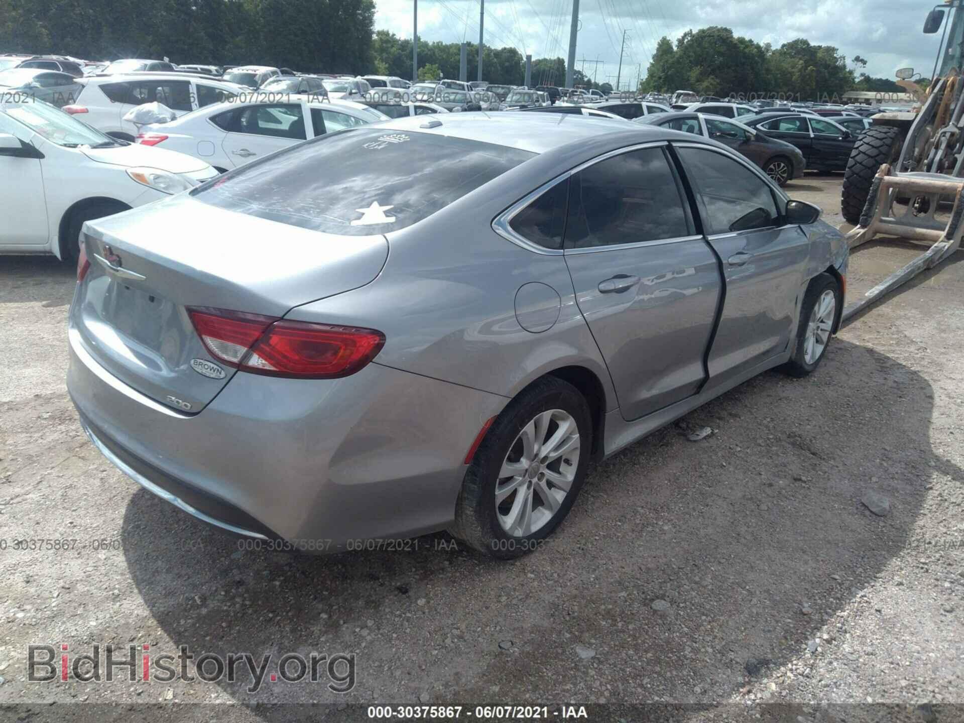 2015 CHRYSLER 200 - VIN: 1C3CCCAB0FN503792 - Фото 4
