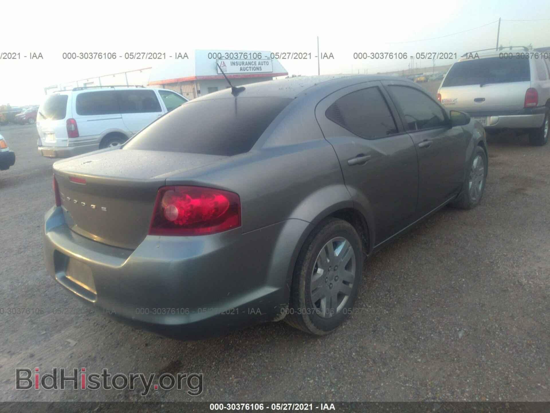 2013 DODGE AVENGER - VIN: 1C3CDZAB2DN632002 - Фото 4