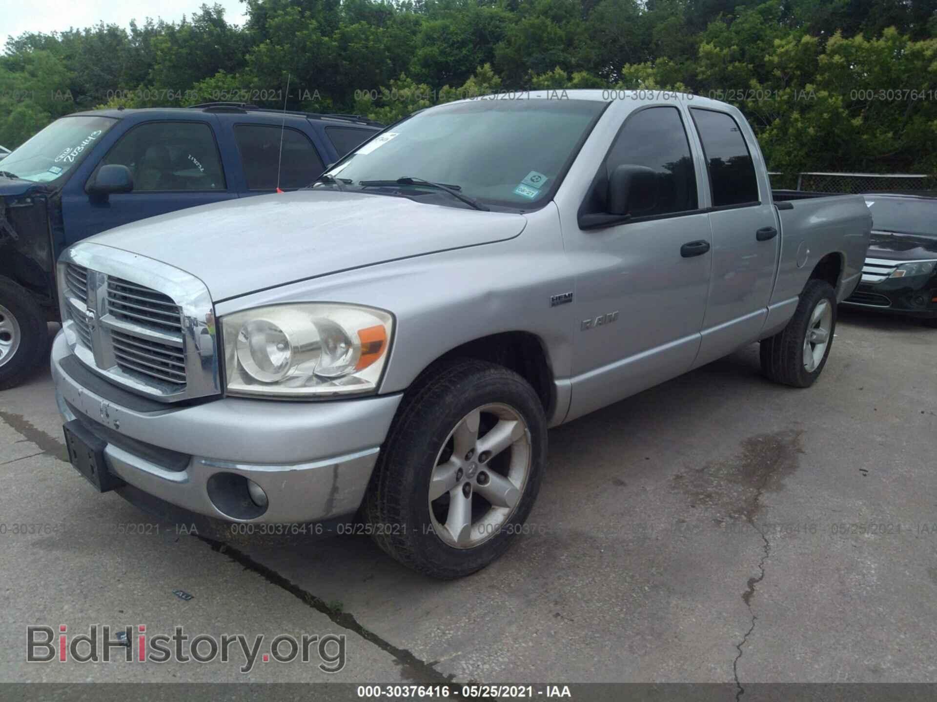 2008 DODGE RAM 1500 - VIN: 1D7HA18218S555461 - Фото 2