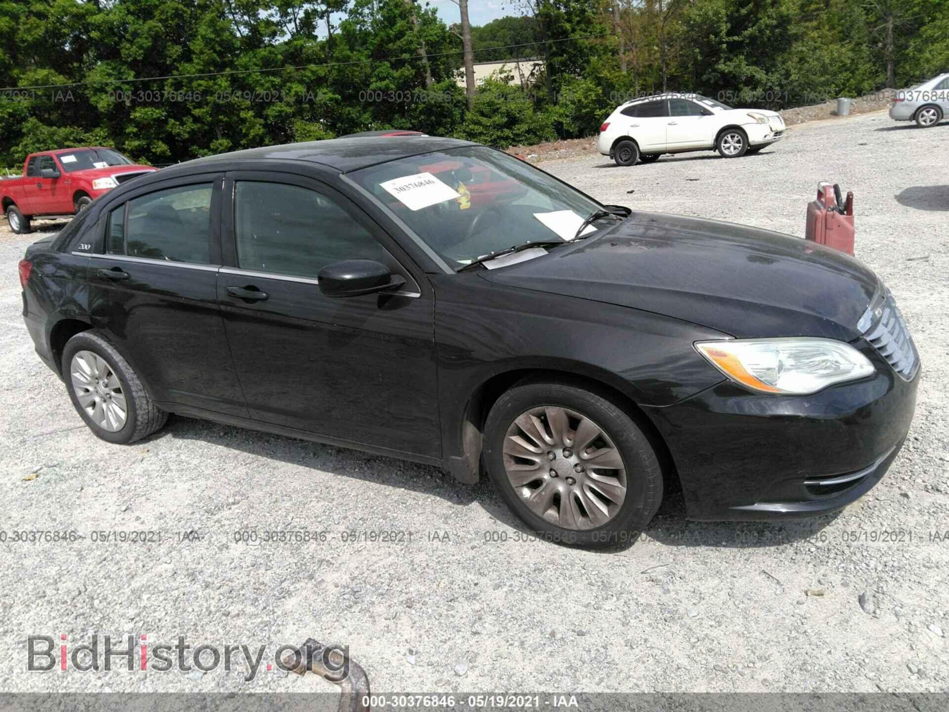 Фотография 1C3CCBAB4CN319820 - CHRYSLER 200 2012