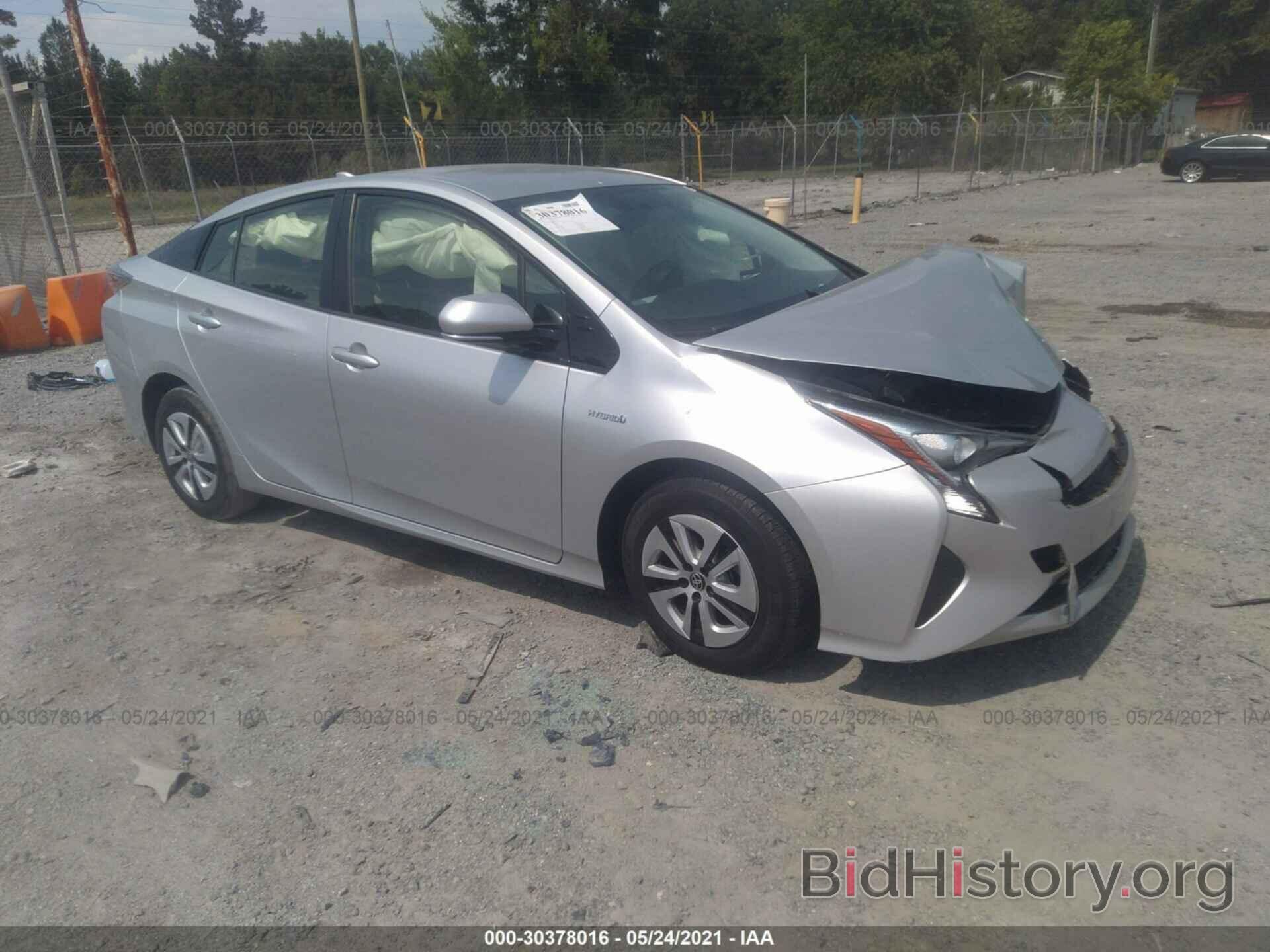 Photo JTDKARFU8G3006643 - TOYOTA PRIUS 2016