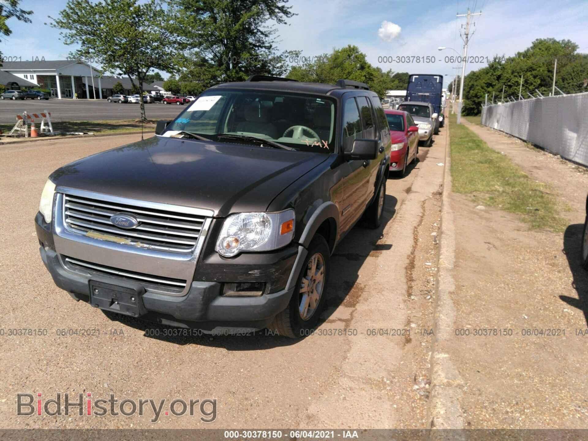 2007 FORD EXPLORER - VIN: 1FMEU73E17UB36551 - Фото 2