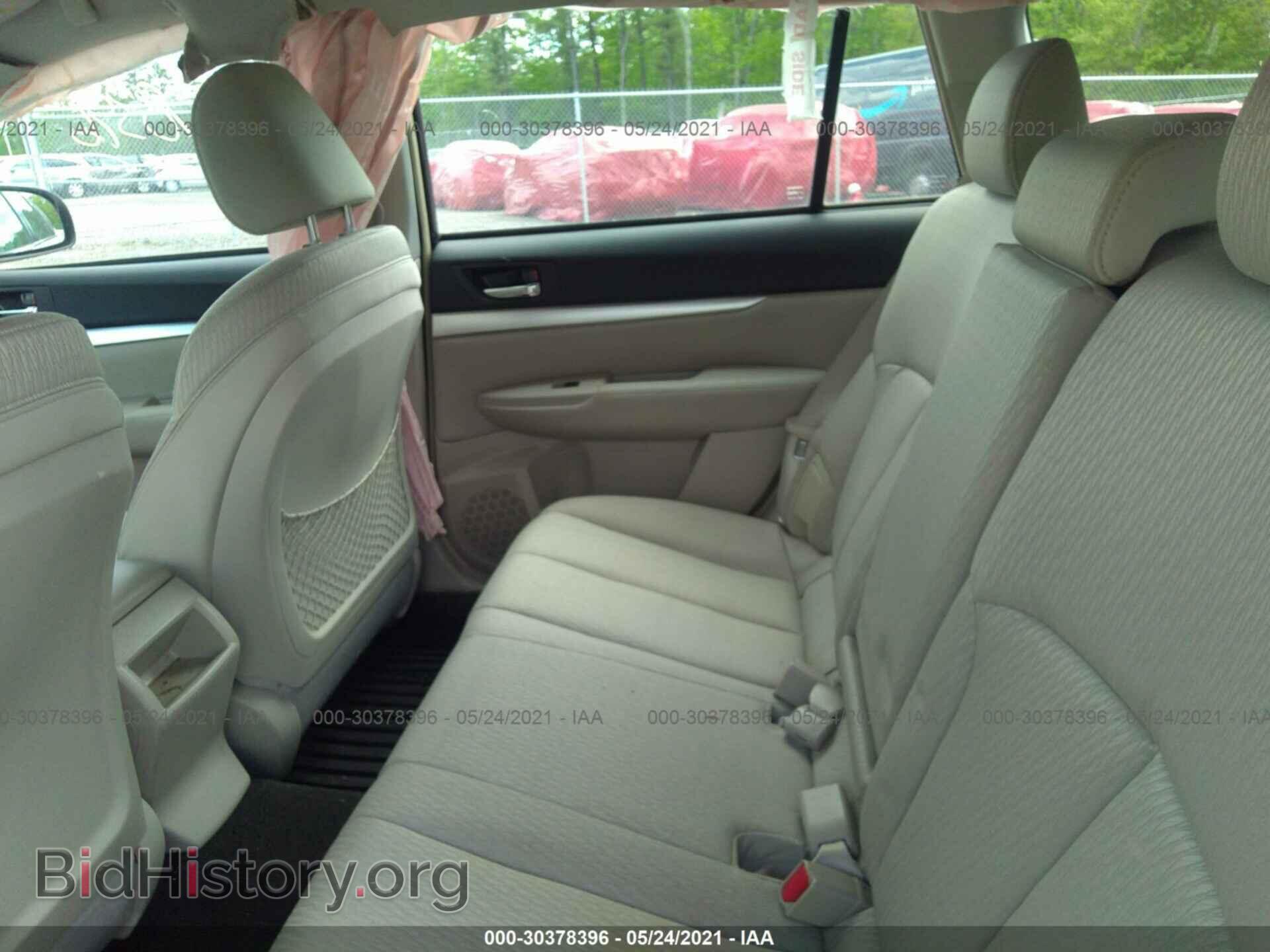 2012 SUBARU OUTBACK - VIN: 4S4BRBAC7C3256332 - Фото 8
