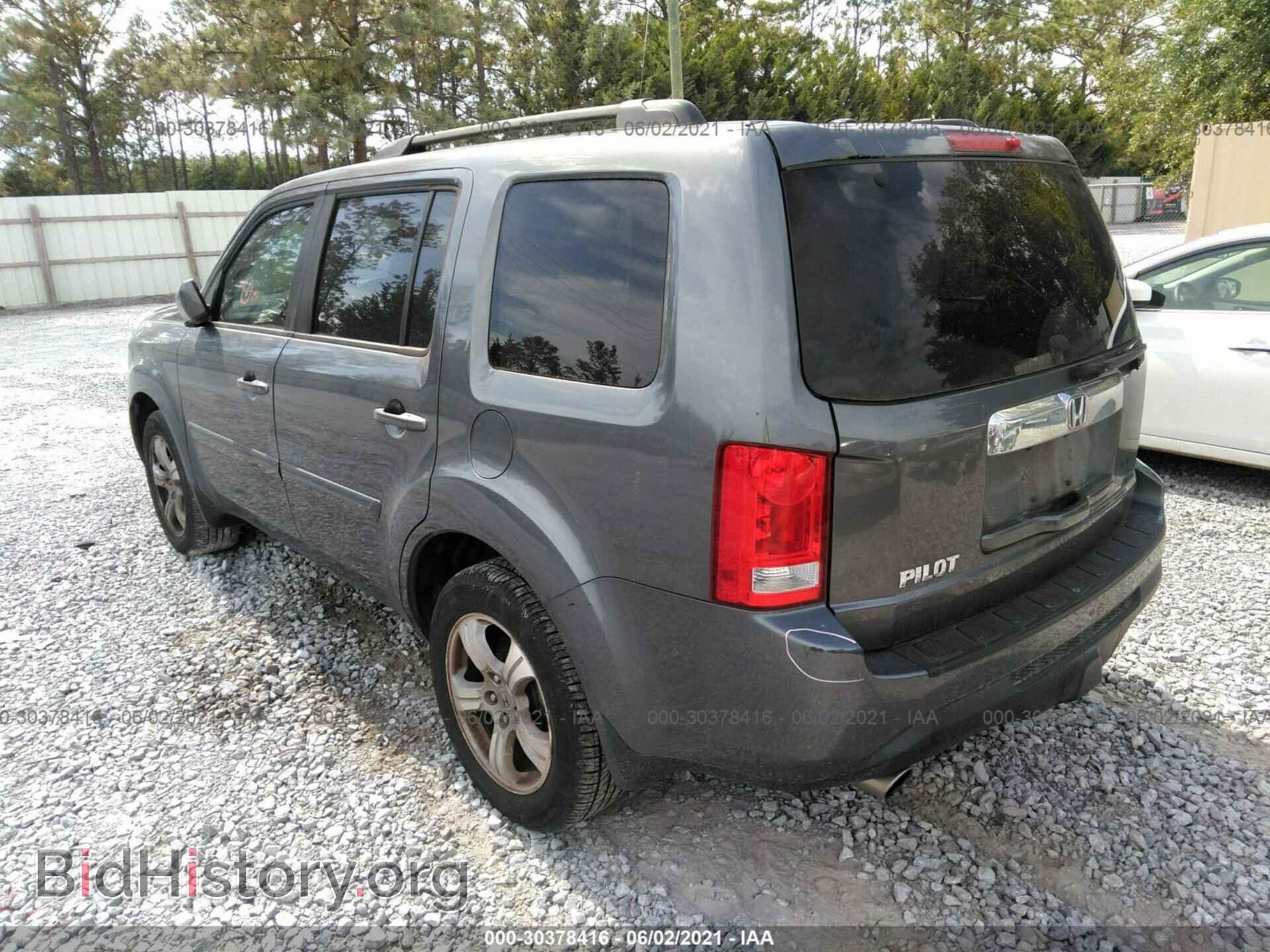 2012 HONDA PILOT - VIN: 5FNYF3H51CB031525 - Фото 3
