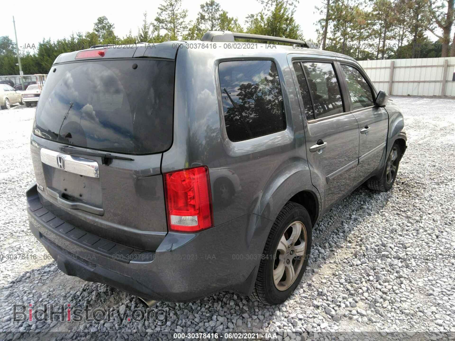 2012 HONDA PILOT - VIN: 5FNYF3H51CB031525 - Фото 4
