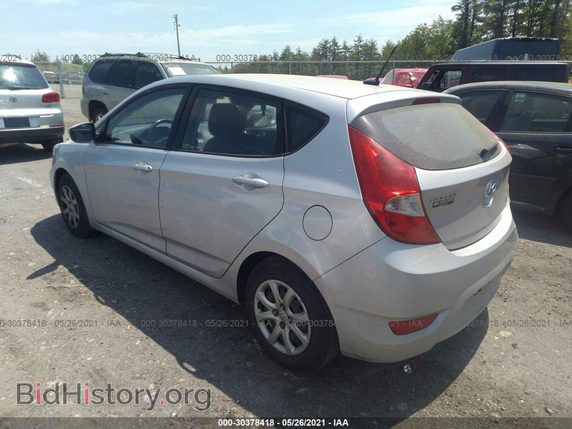 2012 HYUNDAI ACCENT - VIN: KMHCT5AE3CU025429 - Фото 3