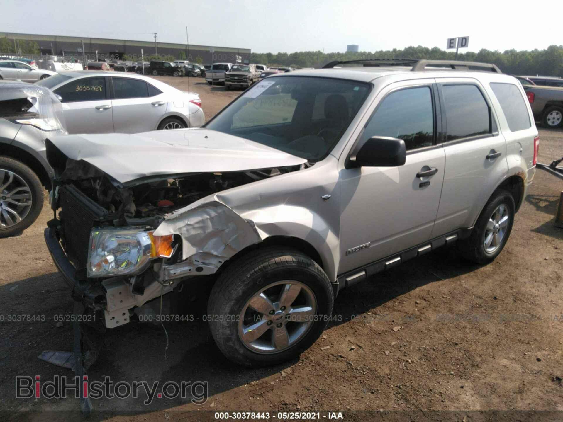2008 FORD ESCAPE - VIN: 1FMCU93118KD15184 - Фото 2