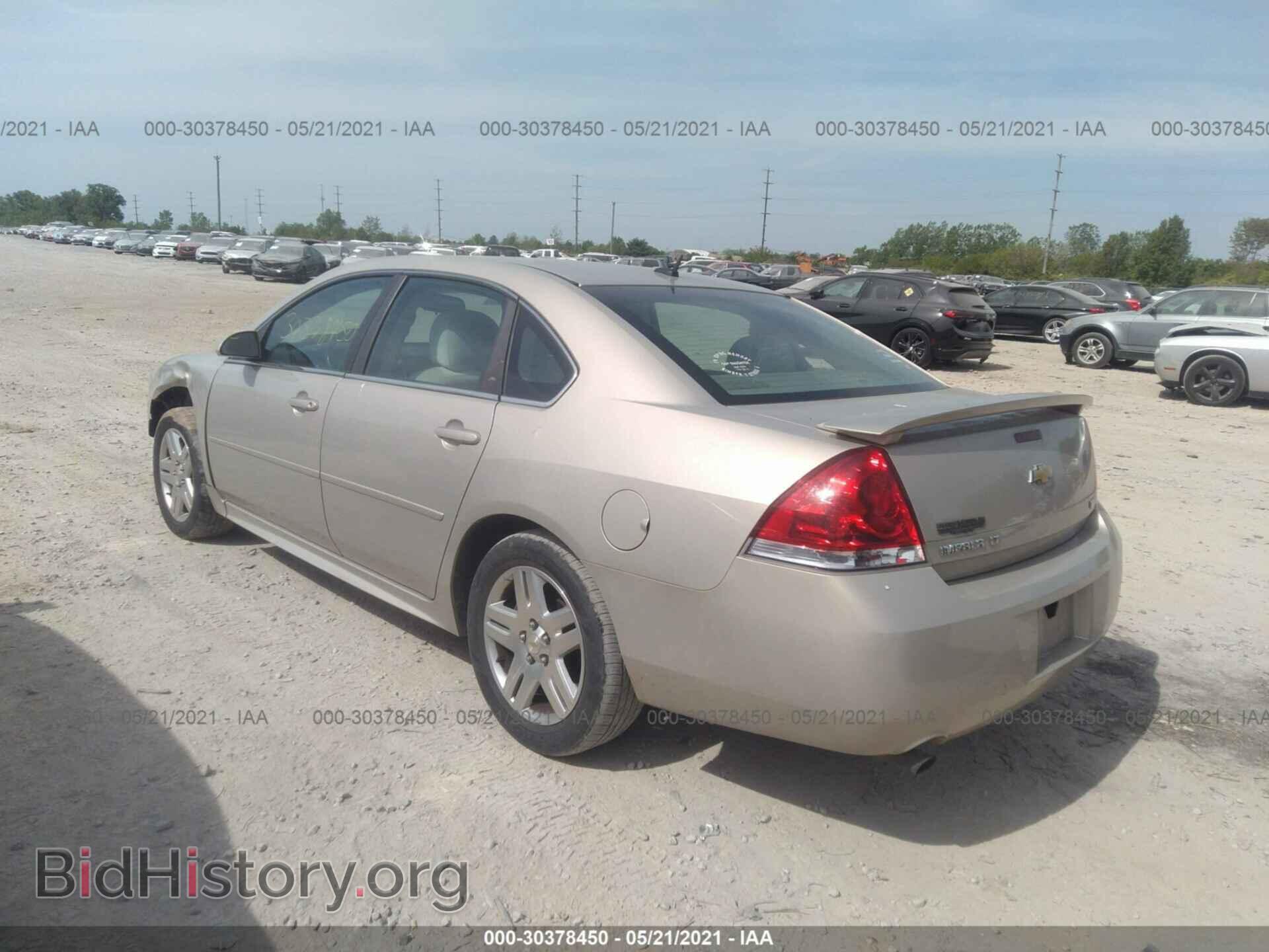 2012 CHEVROLET IMPALA - VIN: 2G1WB5E33C1116136 - Фото 3