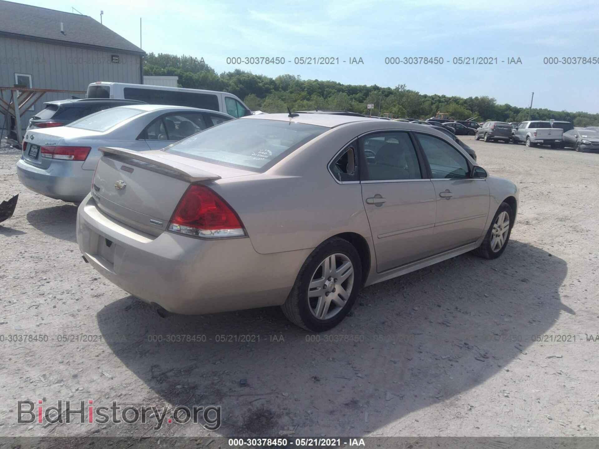 2012 CHEVROLET IMPALA - VIN: 2G1WB5E33C1116136 - Фото 4