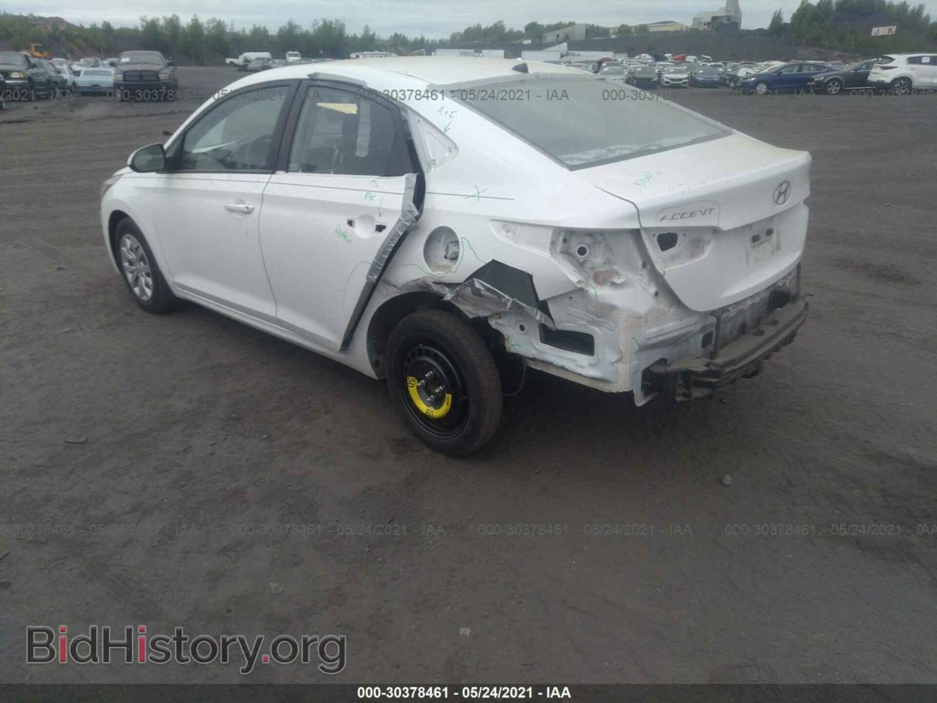 2020 HYUNDAI ACCENT - VIN: 3KPC24A68LE109416 - Фото 3