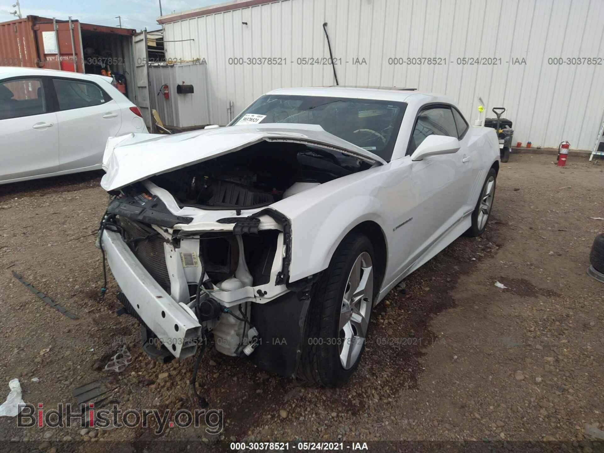 2010 CHEVROLET CAMARO - VIN: 2G1FC1EV7A9204547 - Фото 2