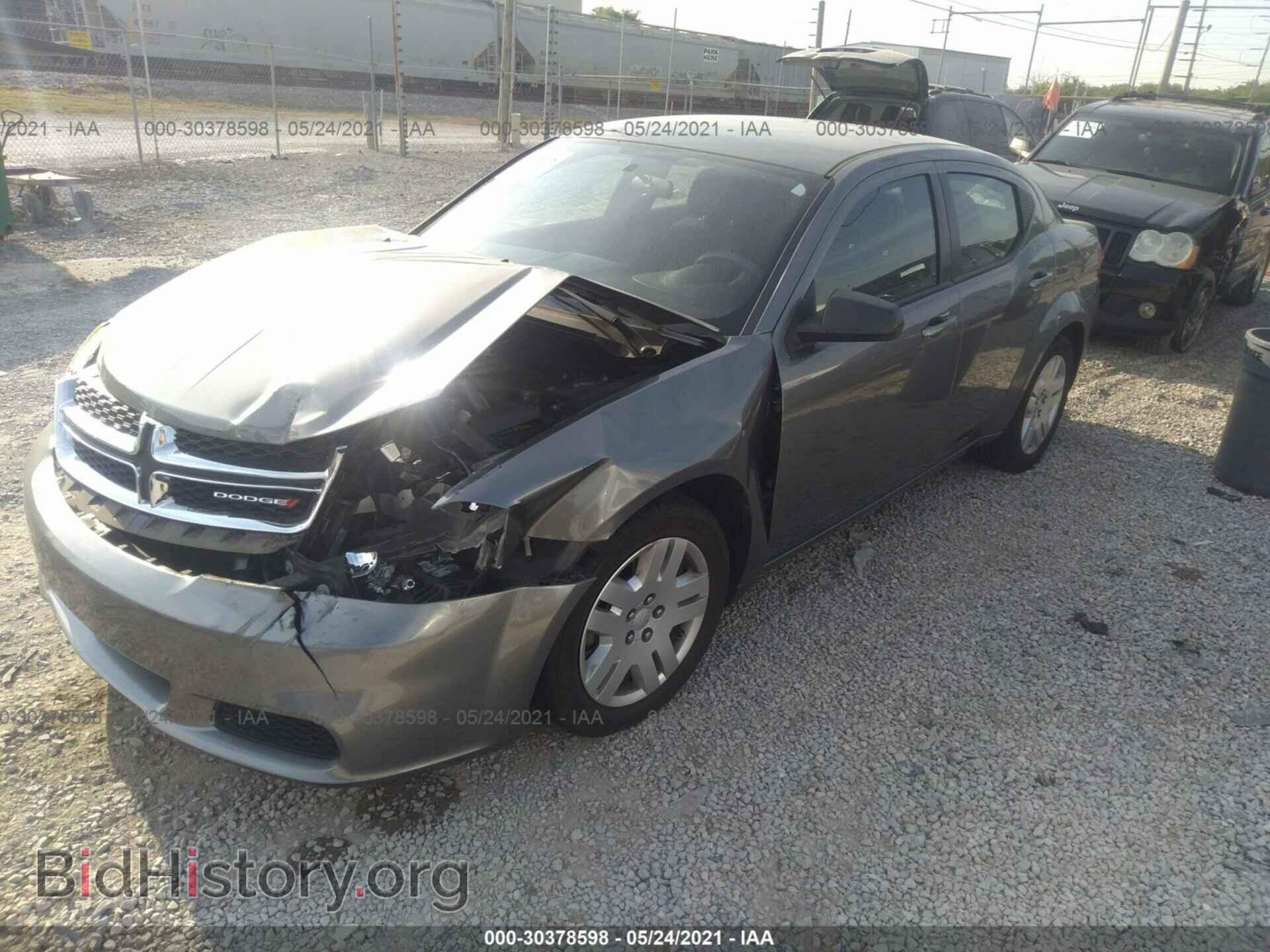 2012 DODGE AVENGER - VIN: 1C3CDZAB1CN243964 - Фото 2