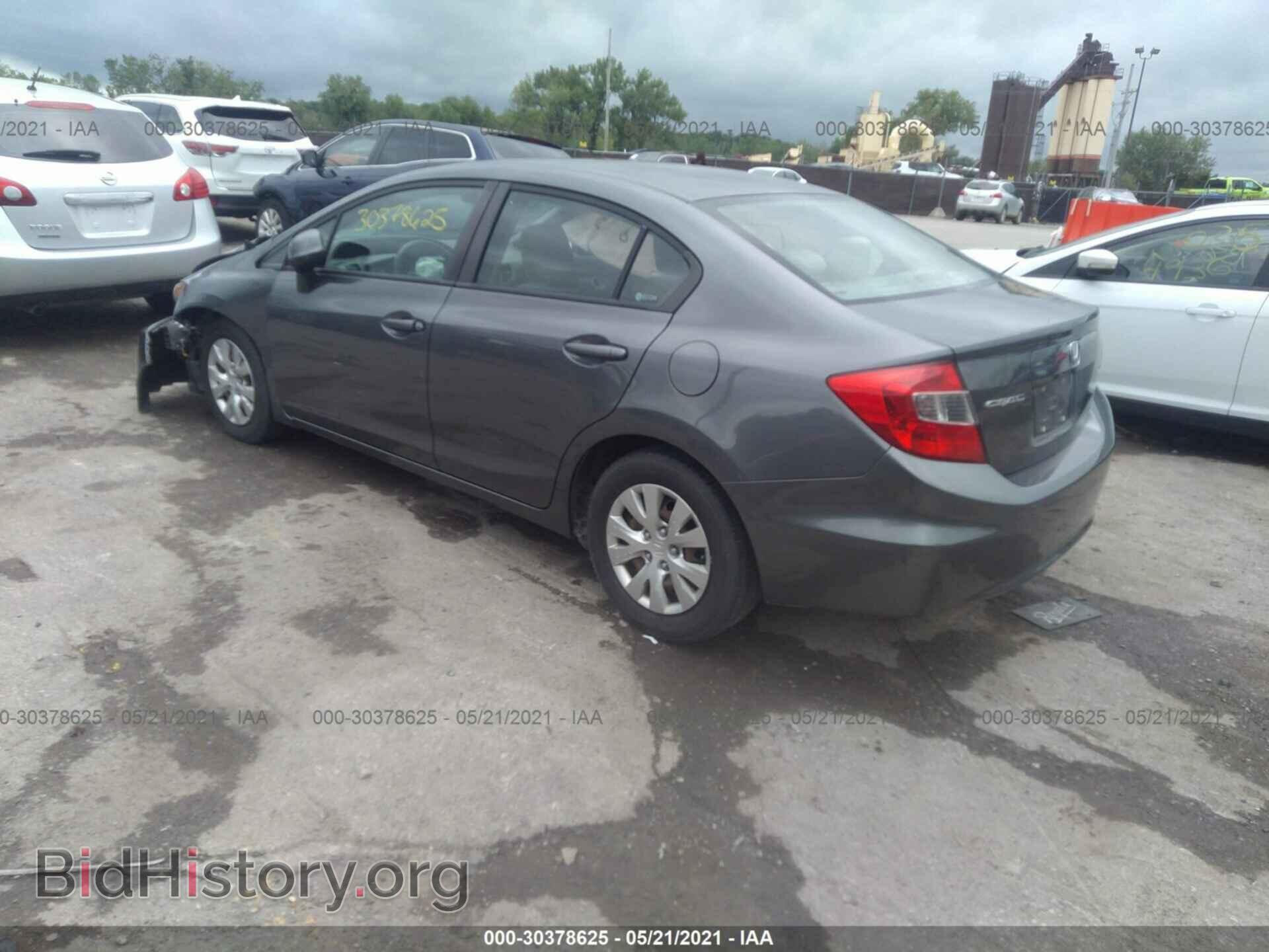 2012 HONDA CIVIC SDN - VIN: 19XFB2F55CE095525 - Фото 3