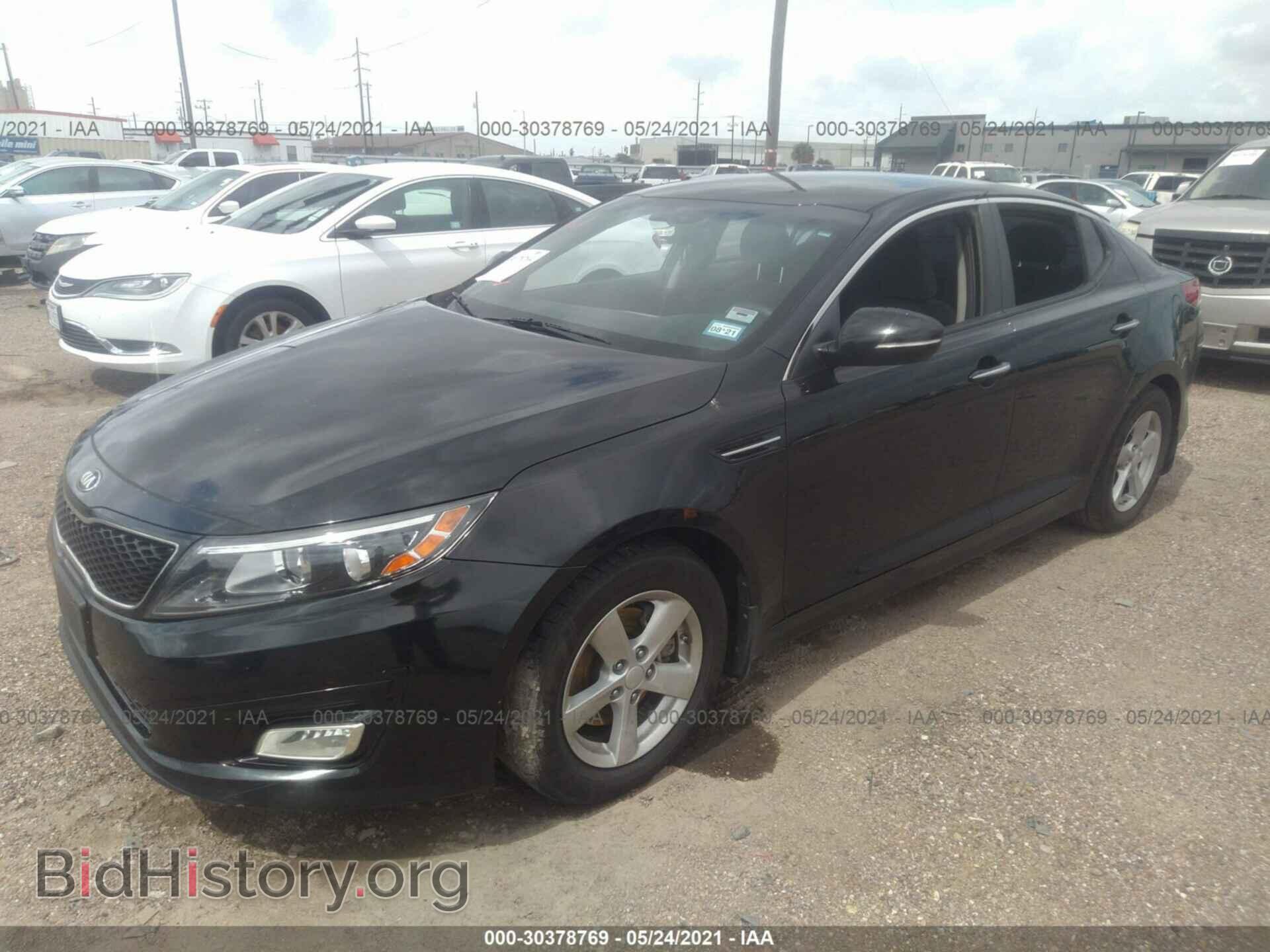 2015 KIA OPTIMA - VIN: KNAGM4A70F5655466 - Photo 2