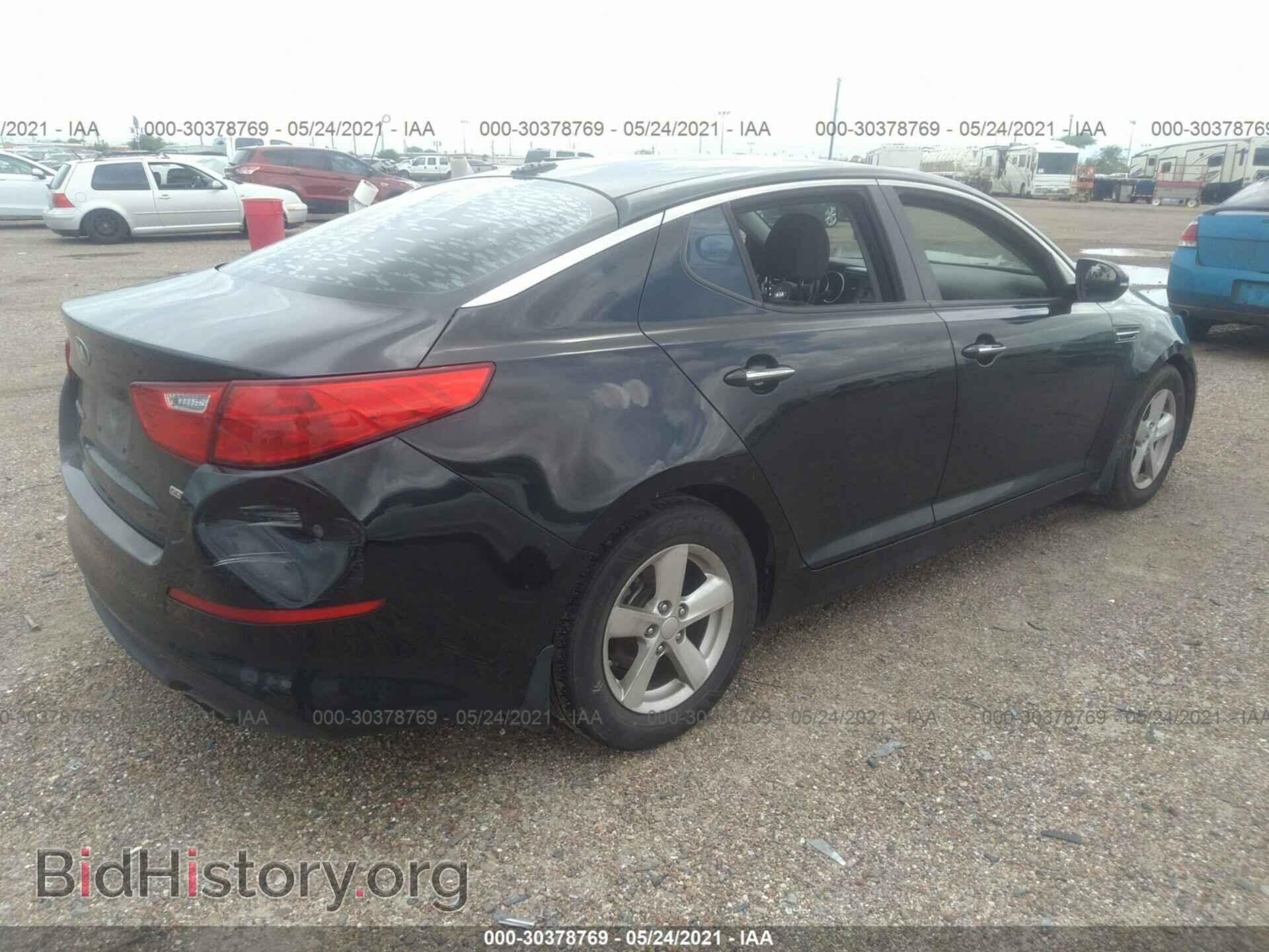 2015 KIA OPTIMA - VIN: KNAGM4A70F5655466 - Photo 4