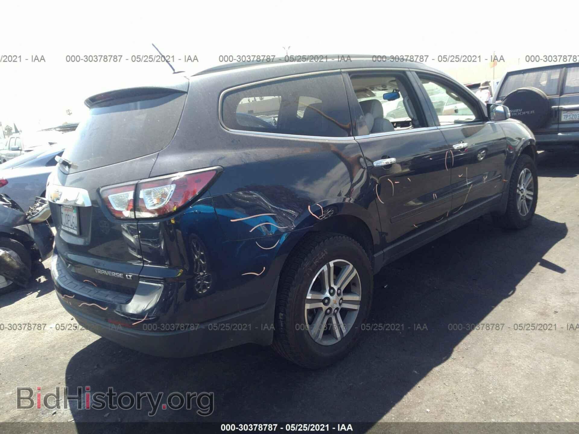 2015 CHEVROLET TRAVERSE - VIN: 1GNKRHKD2FJ110149 - Фото 4