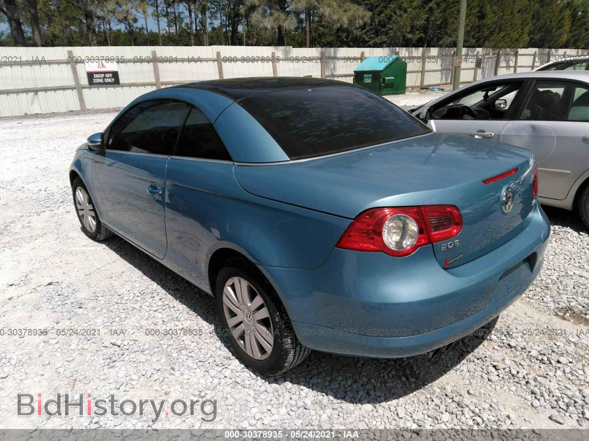 2009 VOLKSWAGEN EOS - VIN: WVWBA71F49V022987 - Фото 3