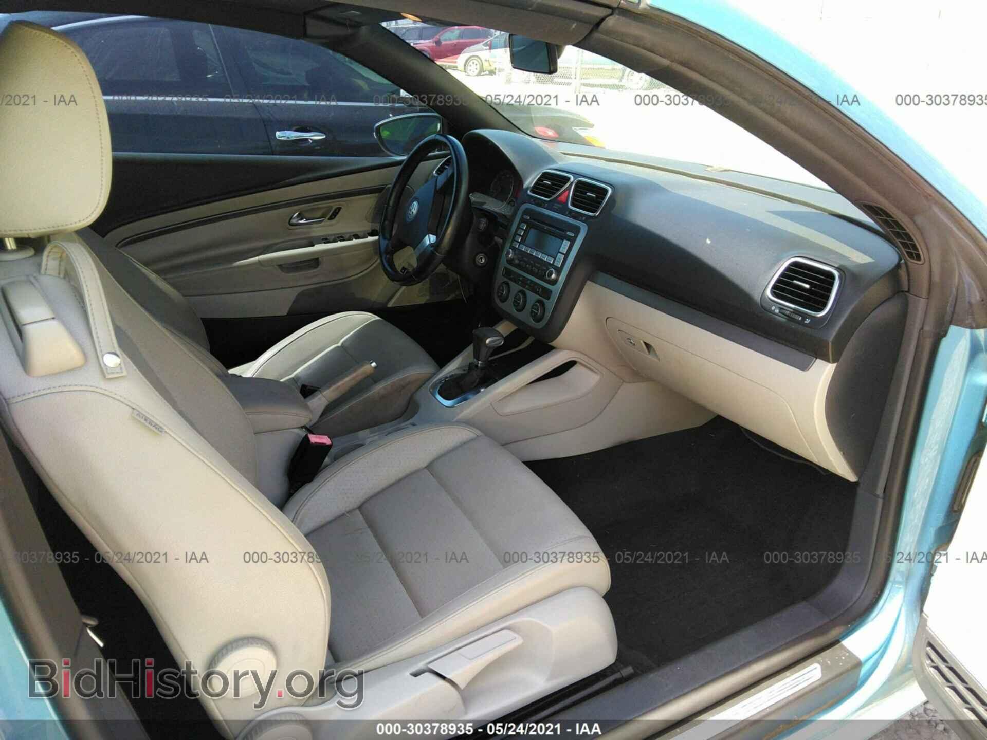2009 VOLKSWAGEN EOS - VIN: WVWBA71F49V022987 - Фото 5