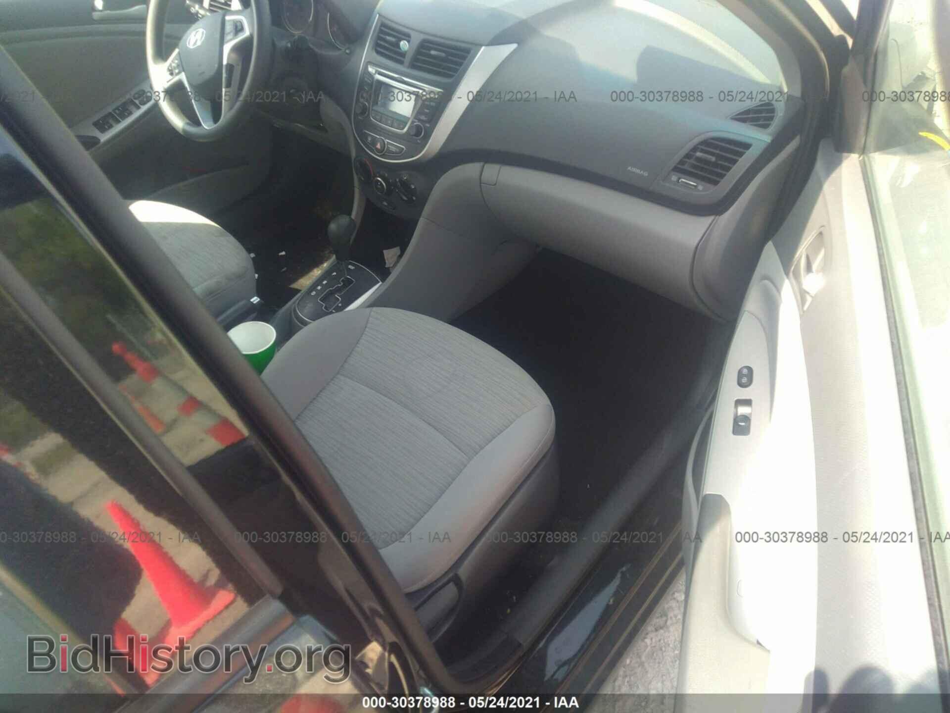 2016 HYUNDAI ACCENT - VIN: KMHCT4AE1GU128266 - Фото 5