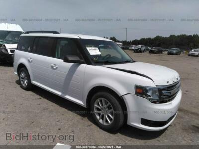 2016 Ford FLEX SE, white — VIN 2FMGK5B88GBA24513, IAAI