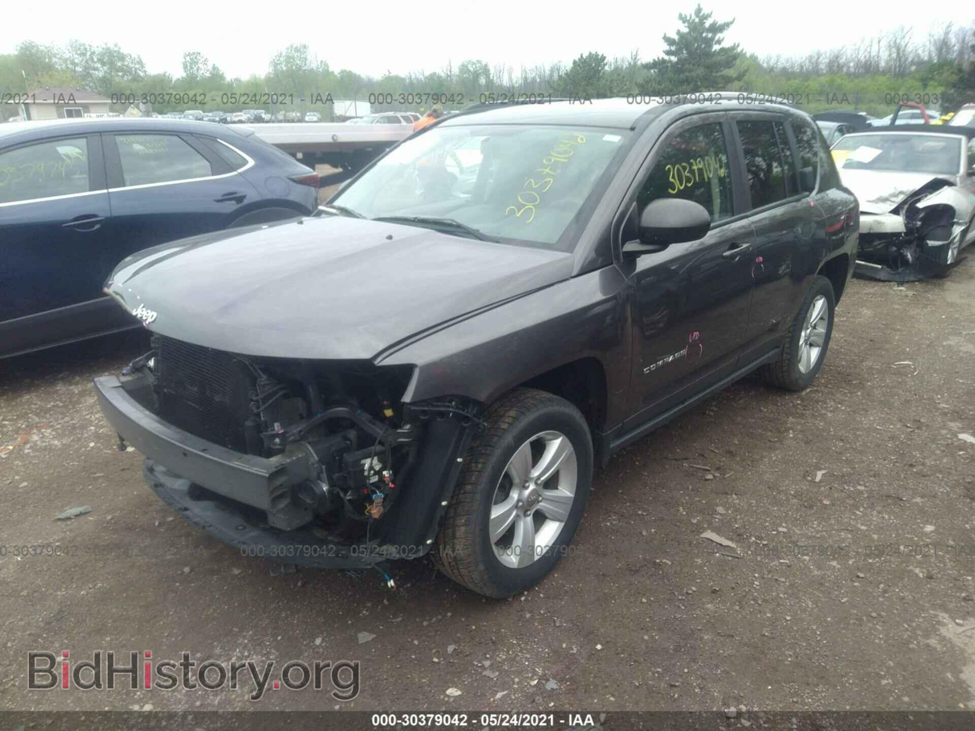 2016 JEEP COMPASS - VIN: 1C4NJDBB7GD638239 - Фото 2