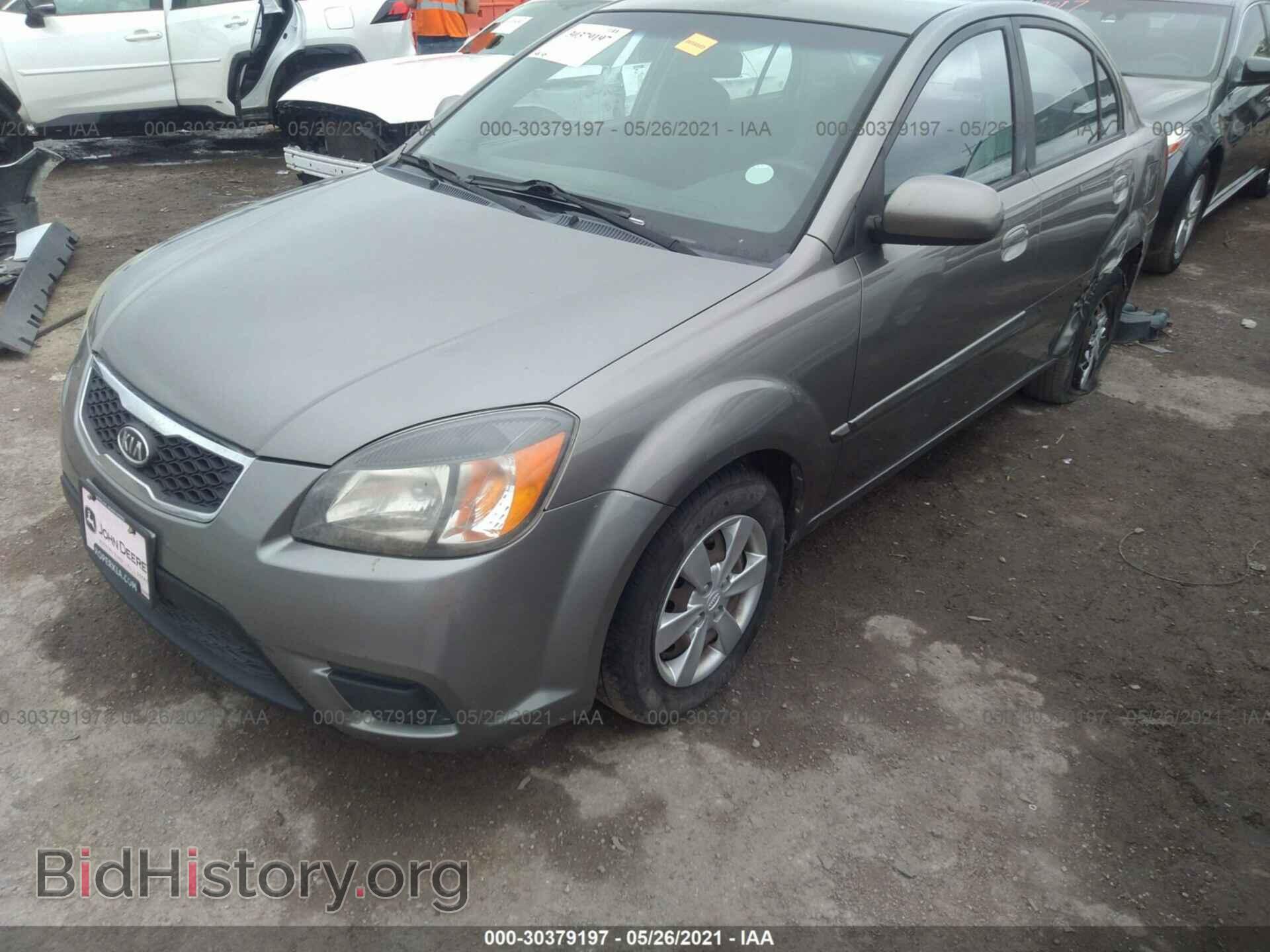2011 KIA RIO - VIN: KNADH4A32B6848923 - Фото 2
