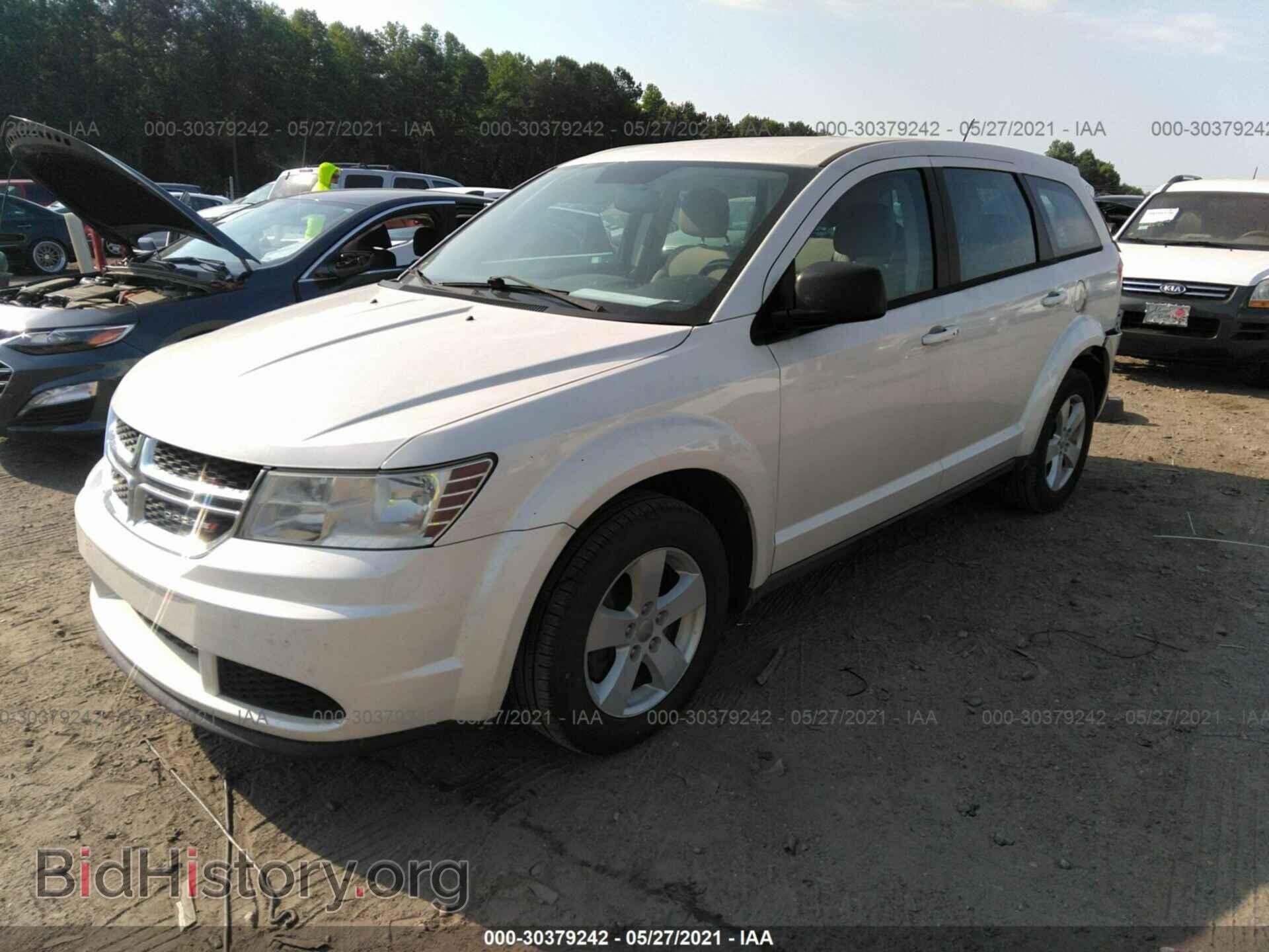 2013 DODGE JOURNEY - VIN: 3C4PDCAB7DT626240 - Фото 2