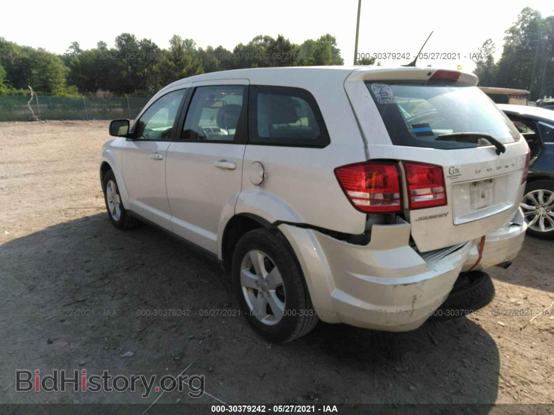 2013 DODGE JOURNEY - VIN: 3C4PDCAB7DT626240 - Фото 3