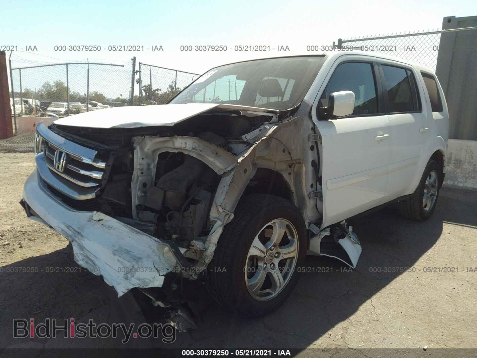 2013 HONDA PILOT - VIN: 5FNYF3H44DB040664 - Фото 2