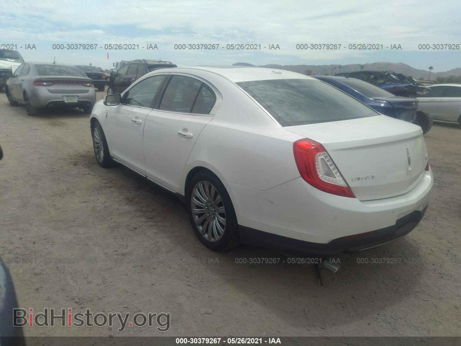 2014 LINCOLN MKS - VIN: 1LNHL9DK5EG601392 - Фото 3