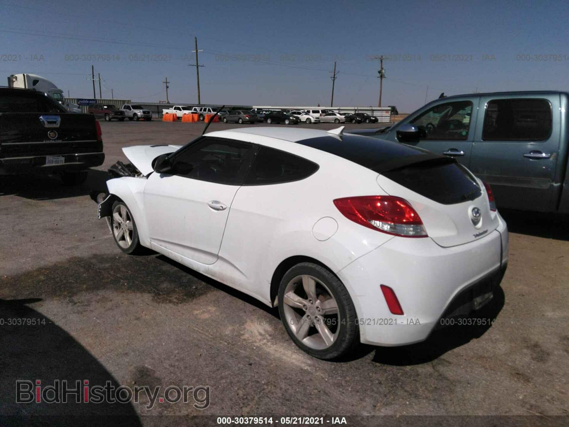 2014 HYUNDAI VELOSTER - VIN: KMHTC6AD3EU217238 - Фото 3