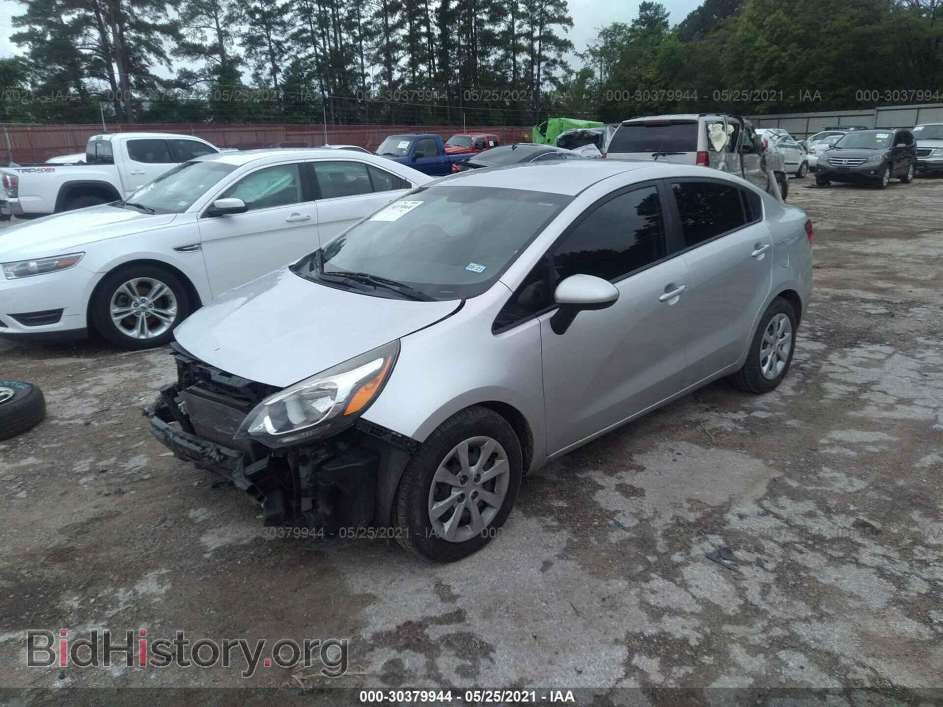 2013 KIA RIO - VIN: KNADM4A31D6283384 - Фото 2