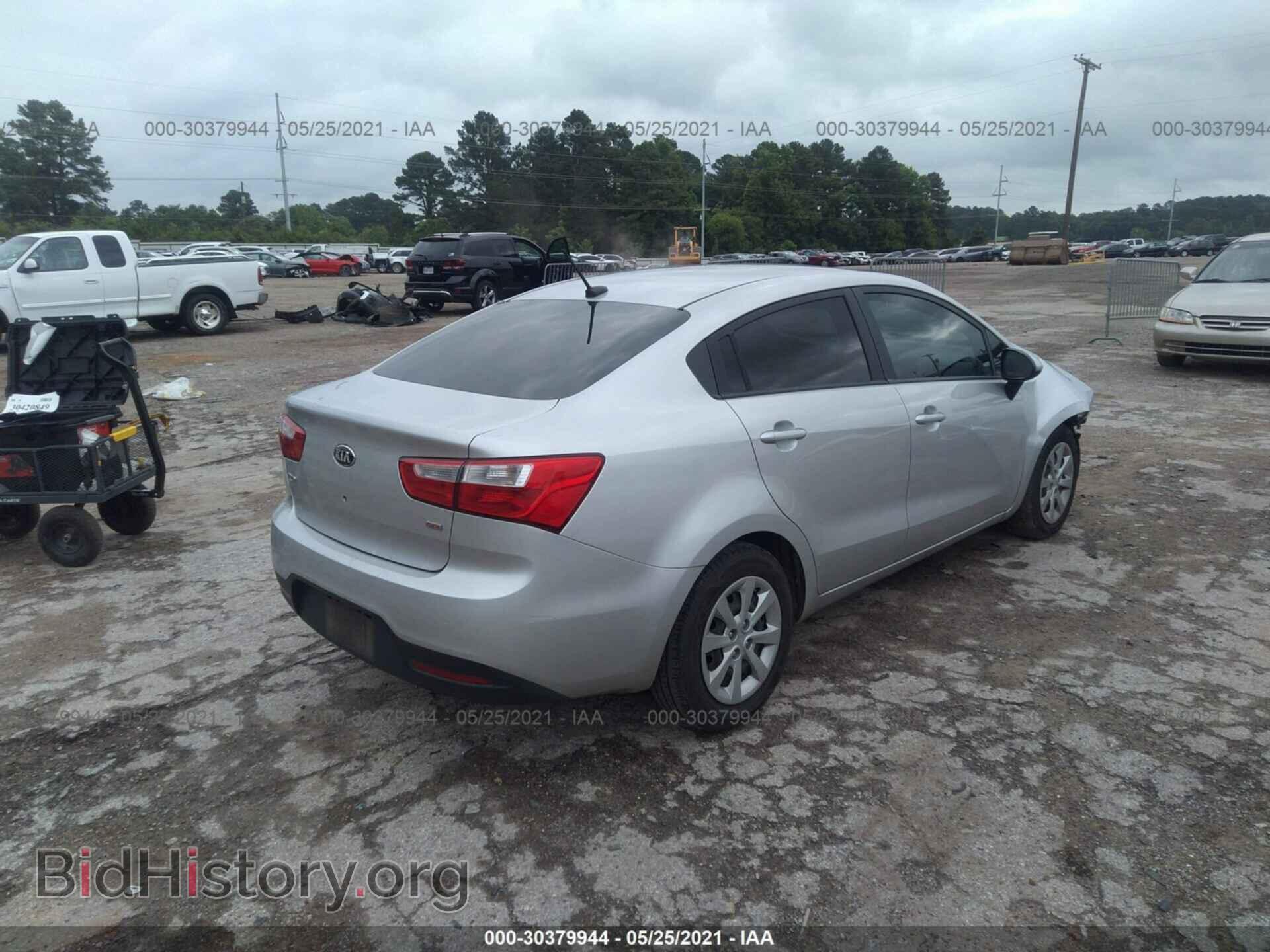 2013 KIA RIO - VIN: KNADM4A31D6283384 - Фото 4