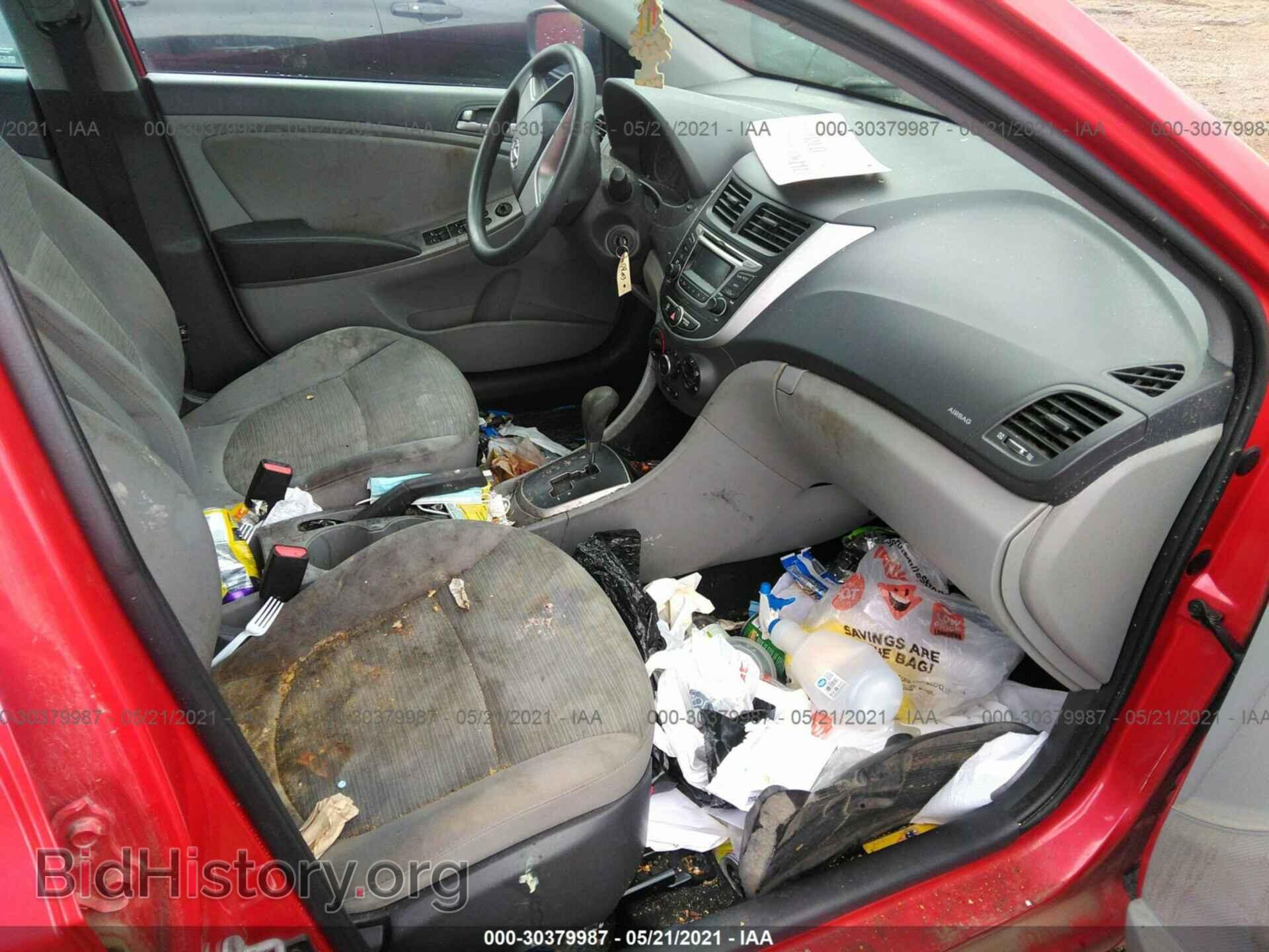2016 HYUNDAI ACCENT - VIN: KMHCT4AE6GU136024 - Фото 5