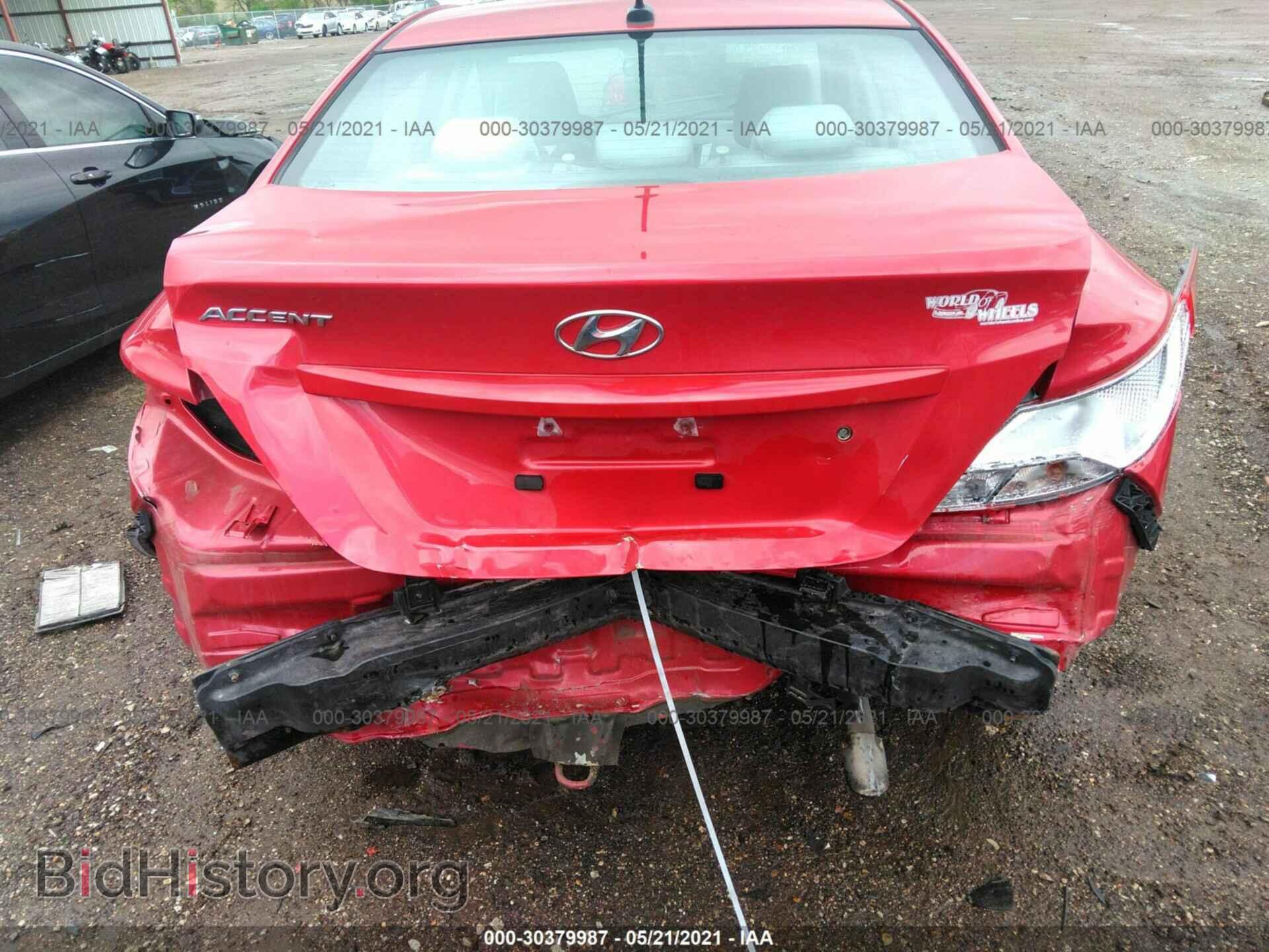 2016 HYUNDAI ACCENT - VIN: KMHCT4AE6GU136024 - Фото 6