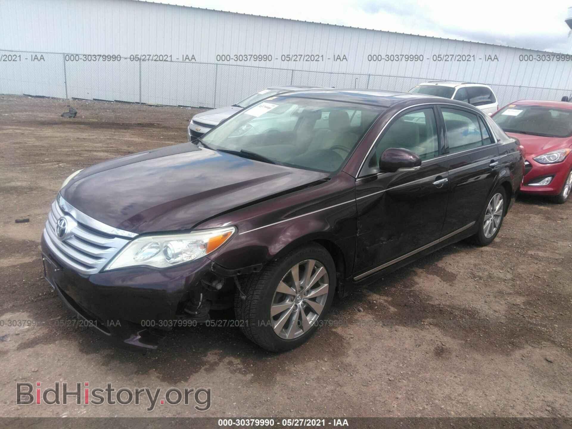 2011 TOYOTA AVALON - VIN: 4T1BK3DB9BU398087 - Фото 2