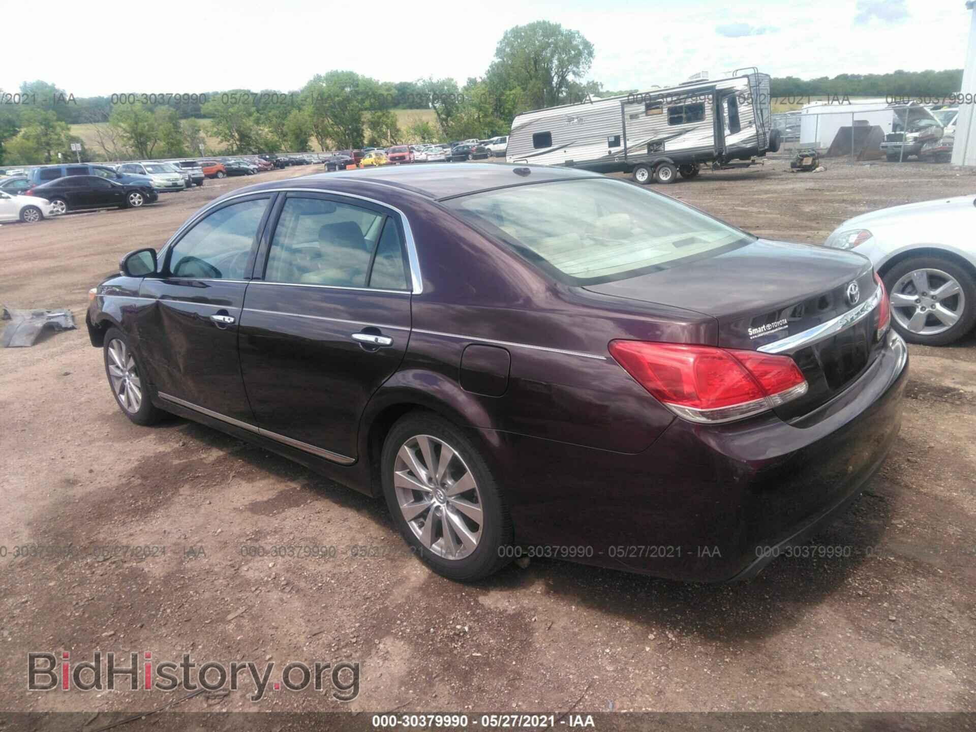 2011 TOYOTA AVALON - VIN: 4T1BK3DB9BU398087 - Фото 3