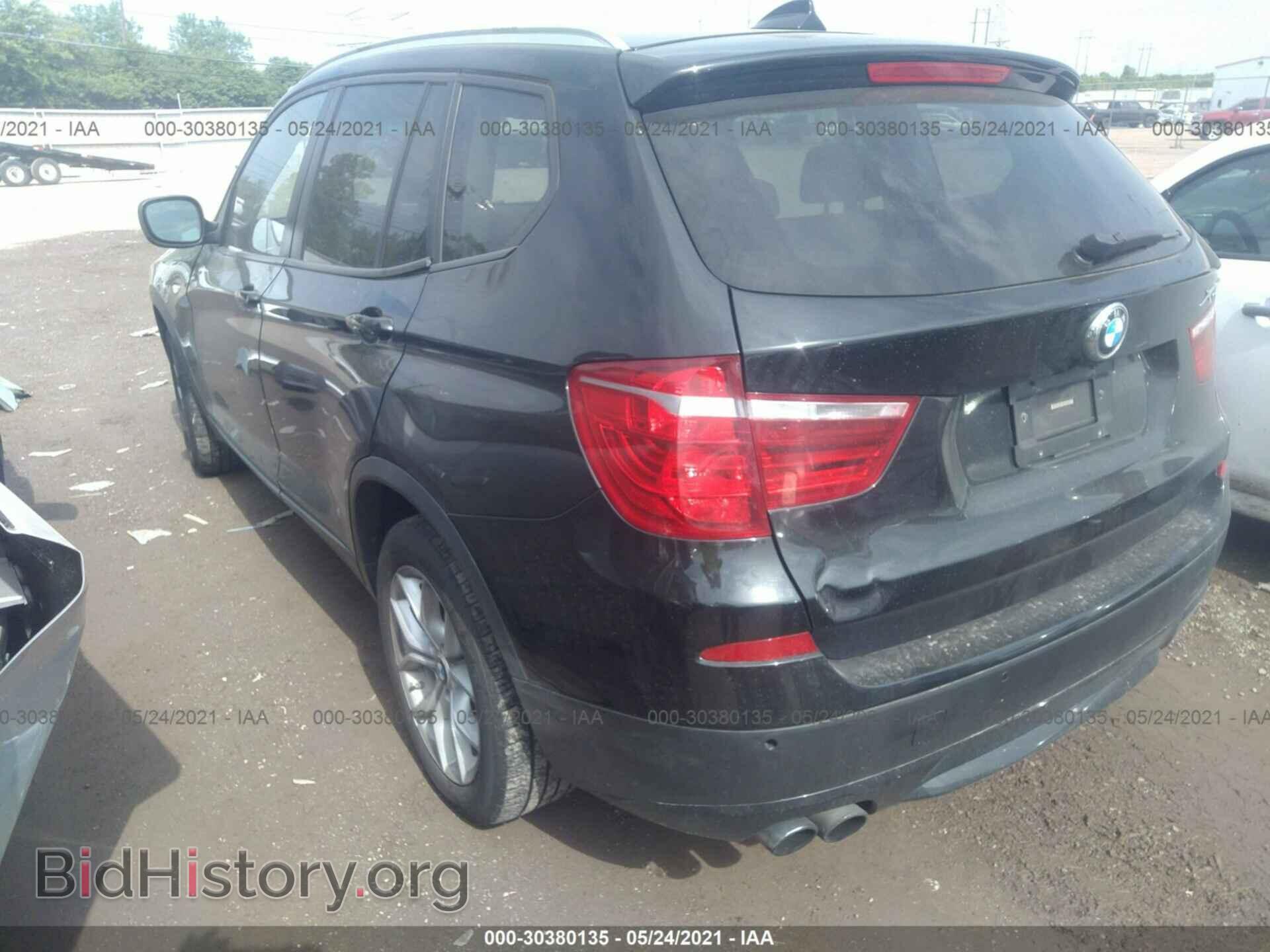 2013 BMW X3 - VIN: 5UXWX7C54DL977909 - Фото 3
