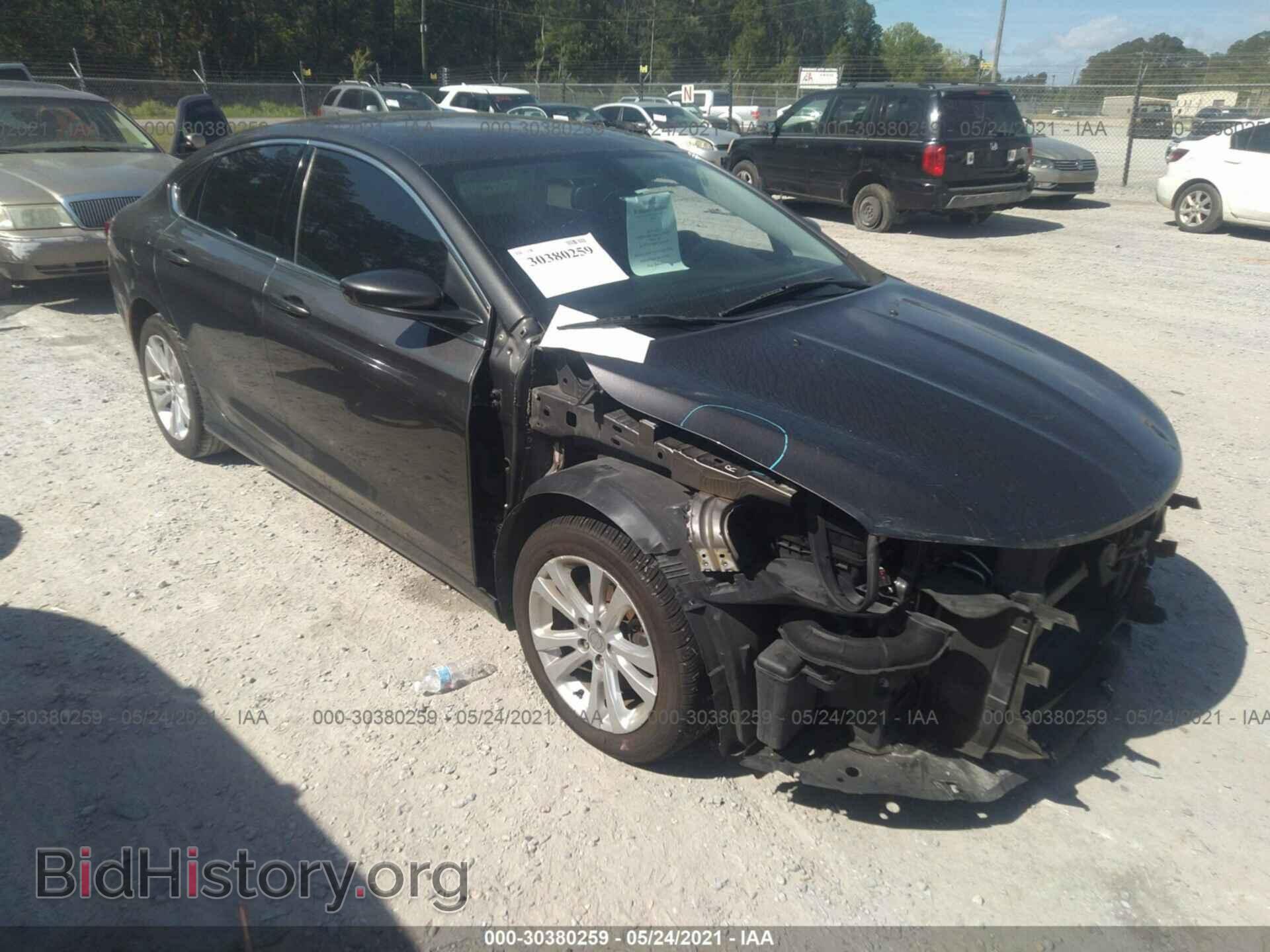 Фотография 1C3CCCAB8FN564310 - CHRYSLER 200 2015