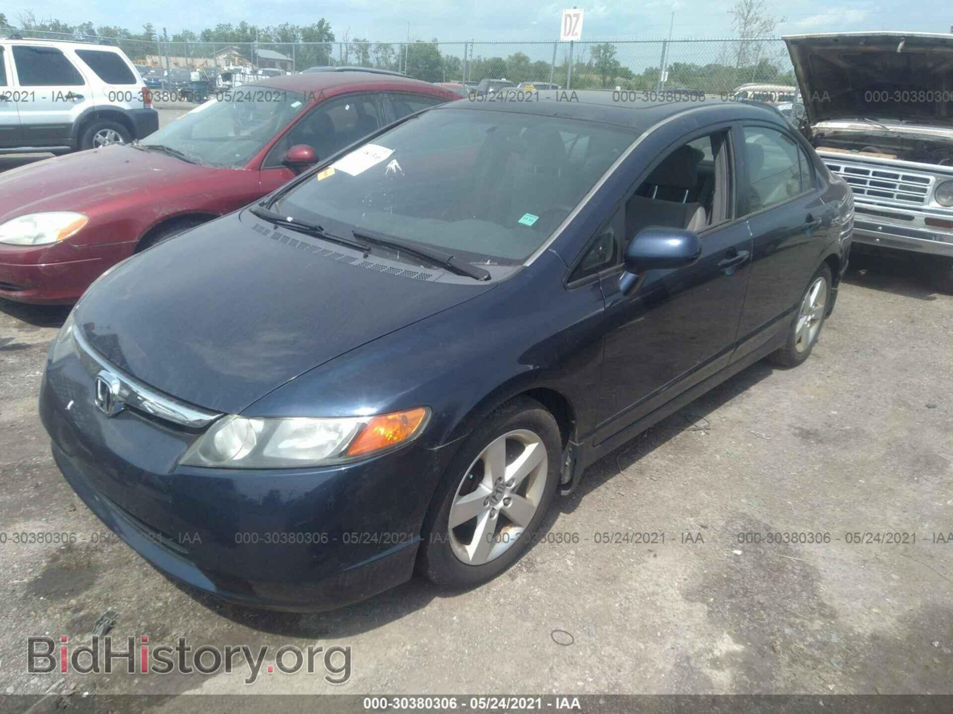 2006 HONDA CIVIC SDN - VIN: JHMFA15876S005705 - Фото 2