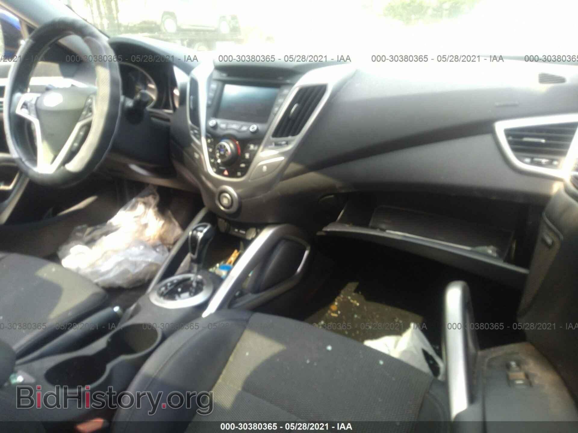 2013 HYUNDAI VELOSTER - VIN: KMHTC6AD8DU161473 - Фото 5