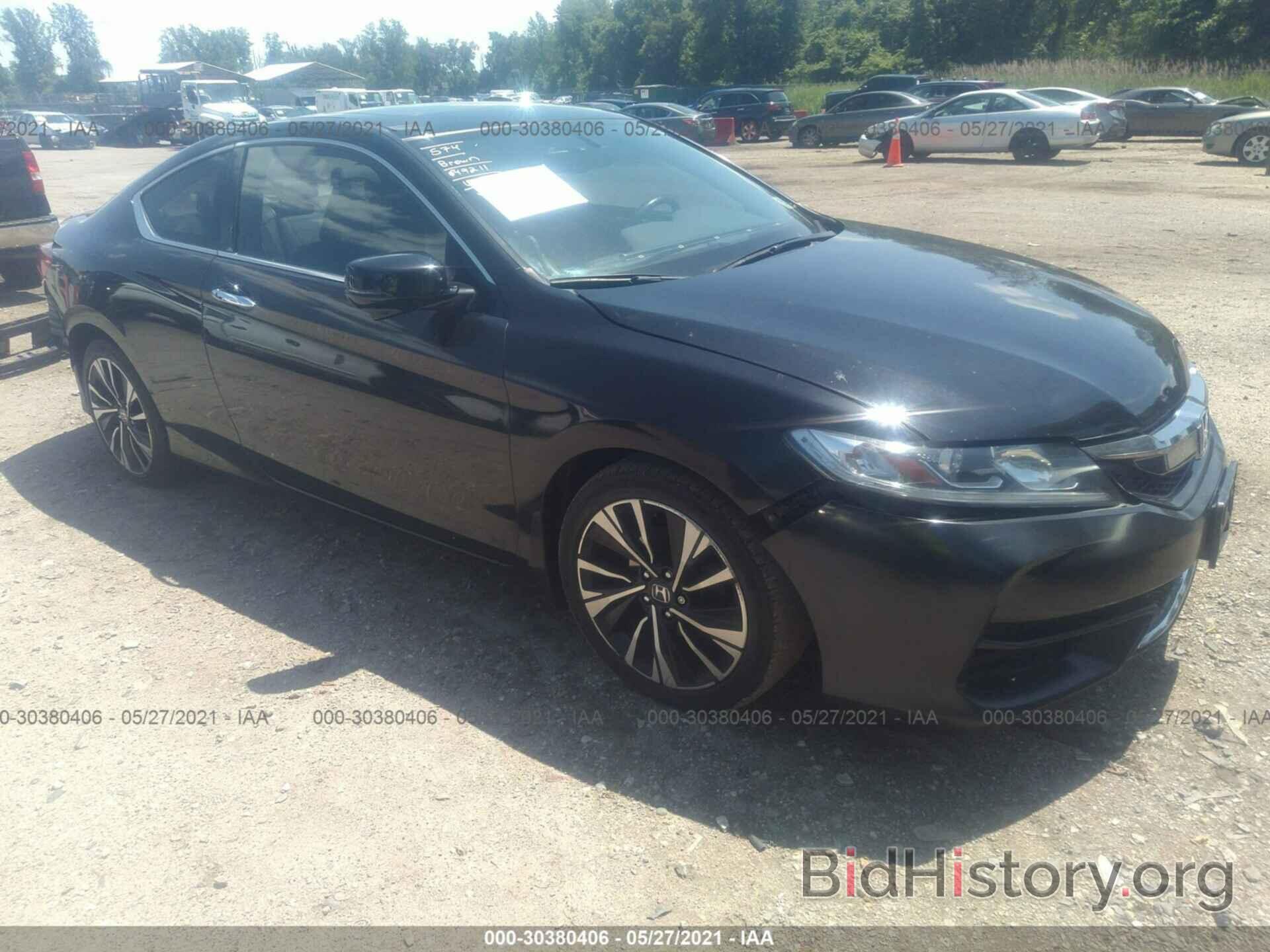 Photo 1HGCT2B81GA003594 - HONDA ACCORD COUPE 2016